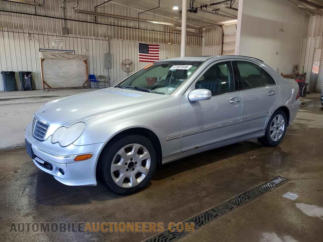 WDBRF92H77F927483 MERCEDES-BENZ C-CLASS 2007
