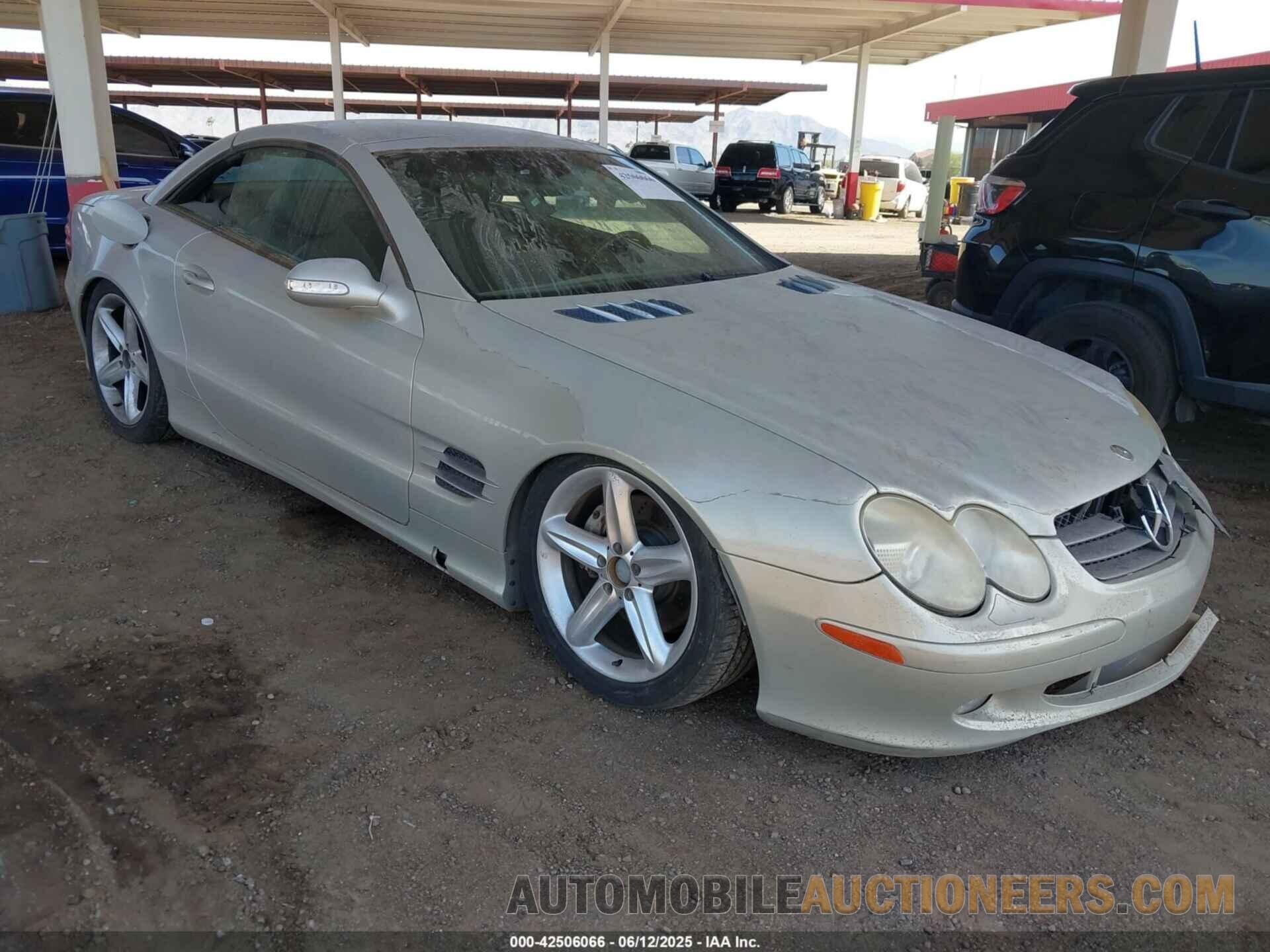 WDBSK75F53F008054 MERCEDES-BENZ SL 500 2003