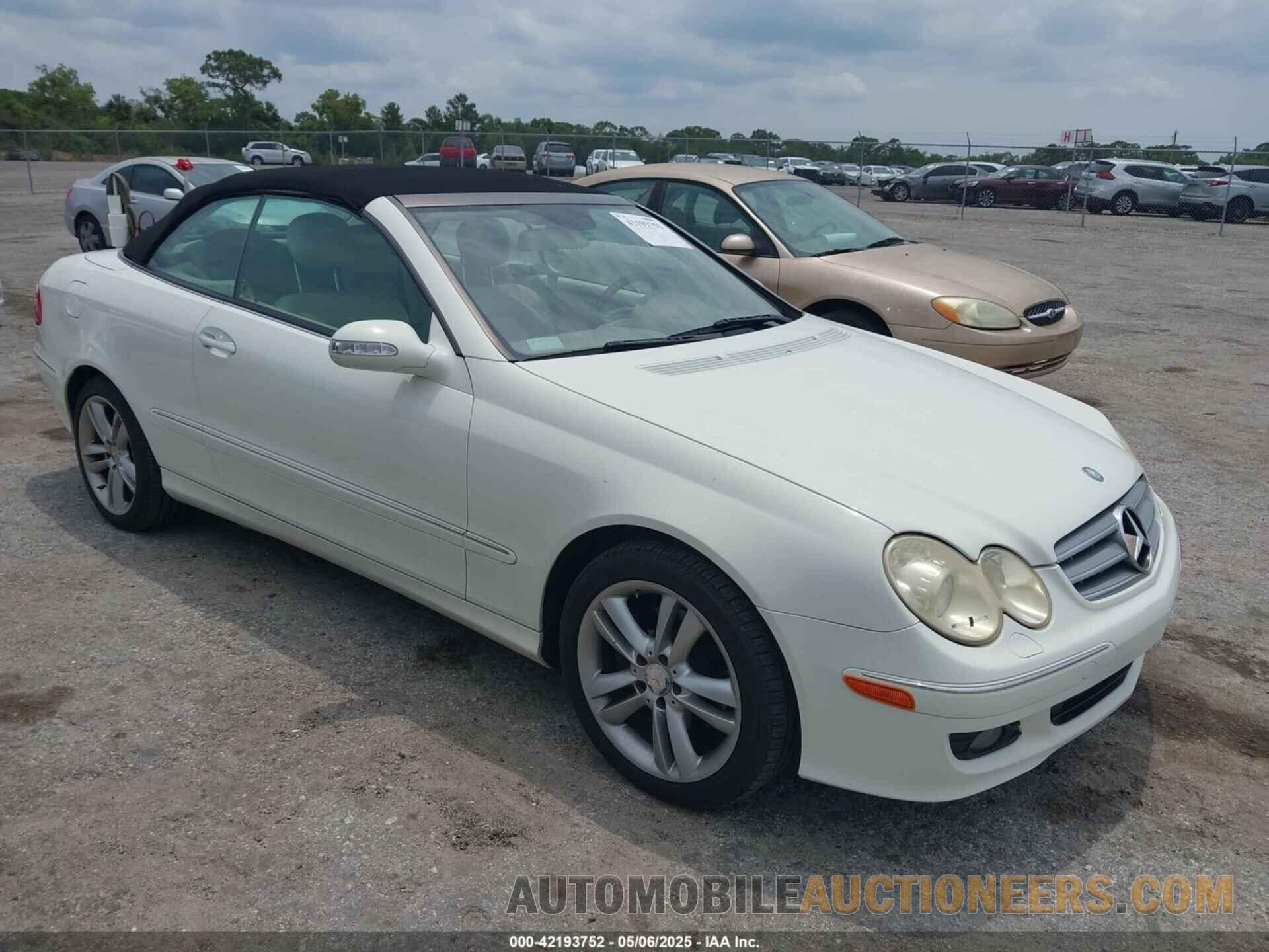 WDBTK56G98F236825 MERCEDES-BENZ CLK 350 2008