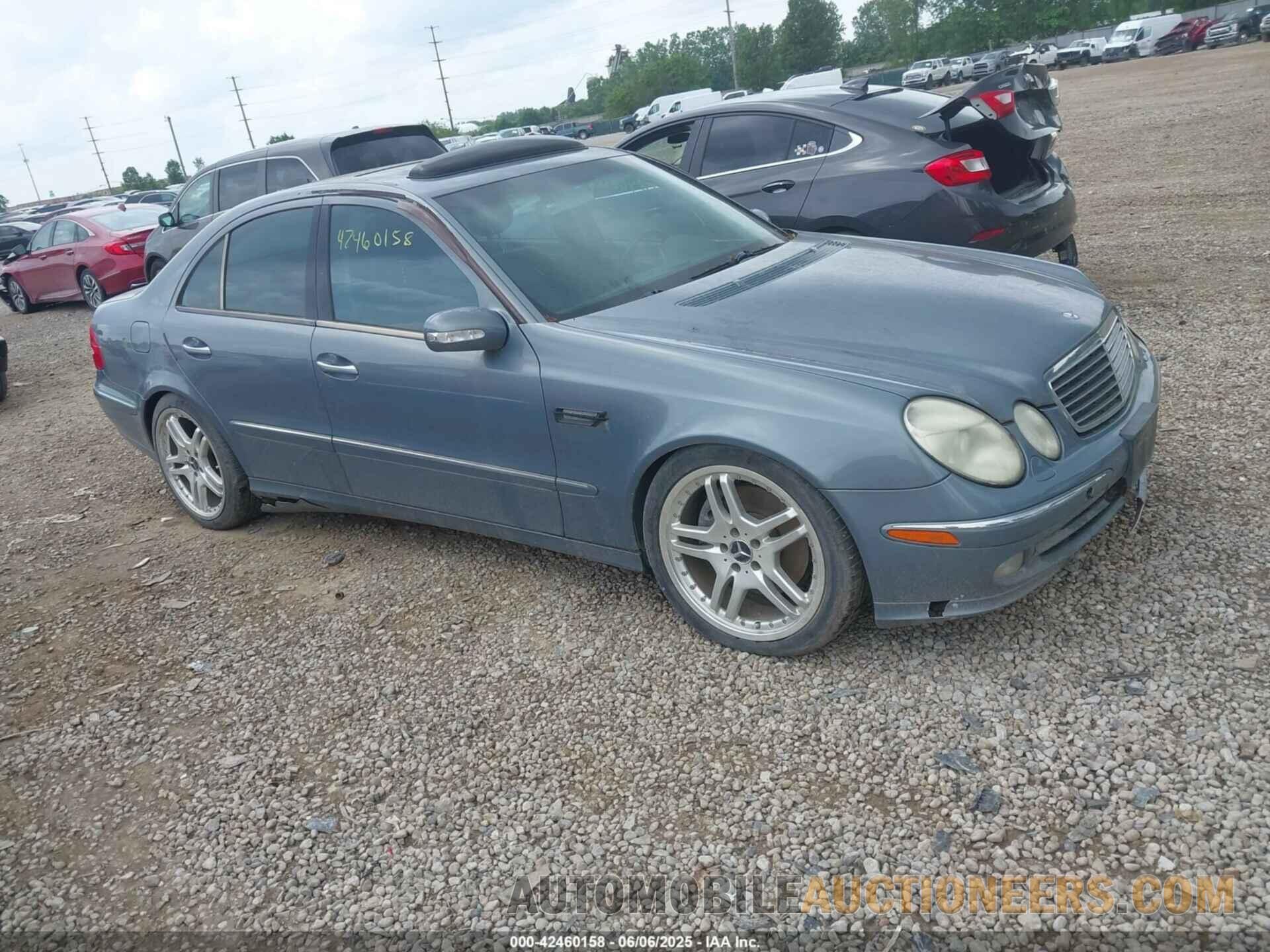 WDBUF83J75X168167 MERCEDES-BENZ E 500 2005
