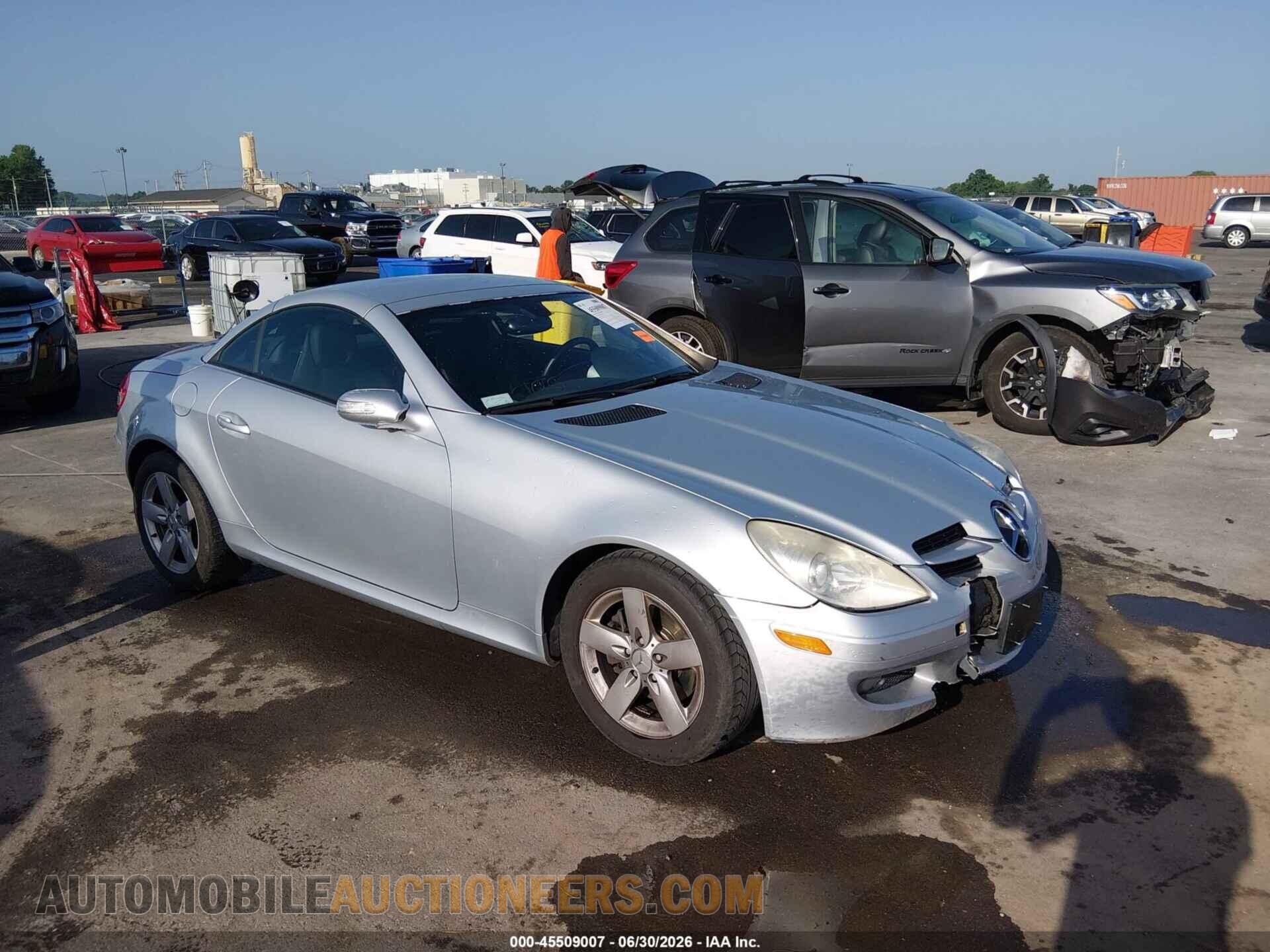 WDBWK54F37F134491 MERCEDES-BENZ SLK 280 2007