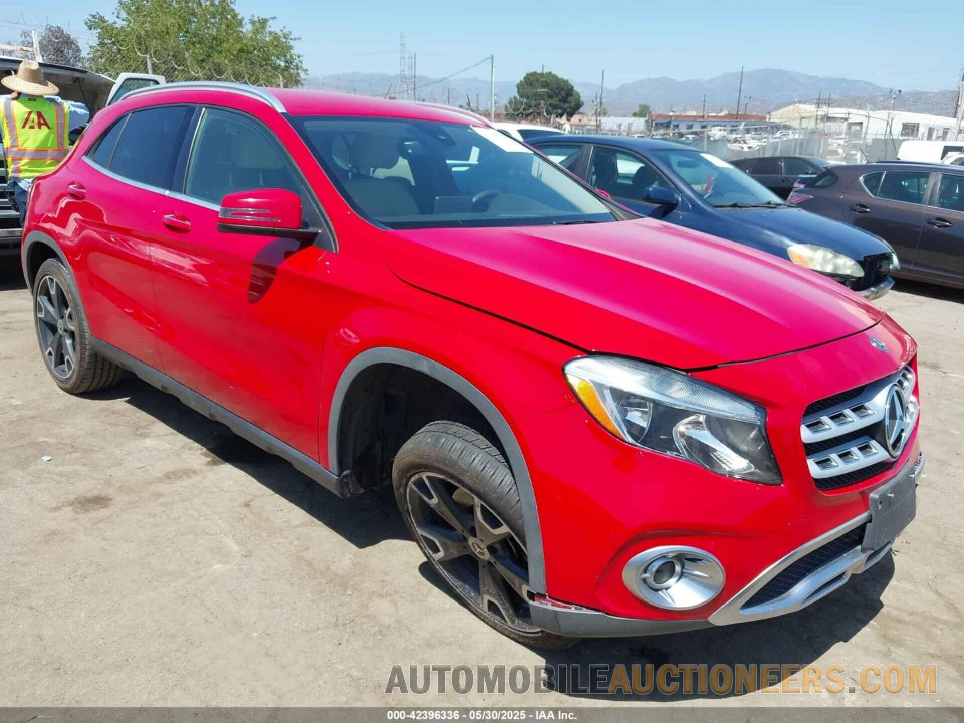 WDCTG4EB0KU001424 MERCEDES-BENZ GLA 250 2019