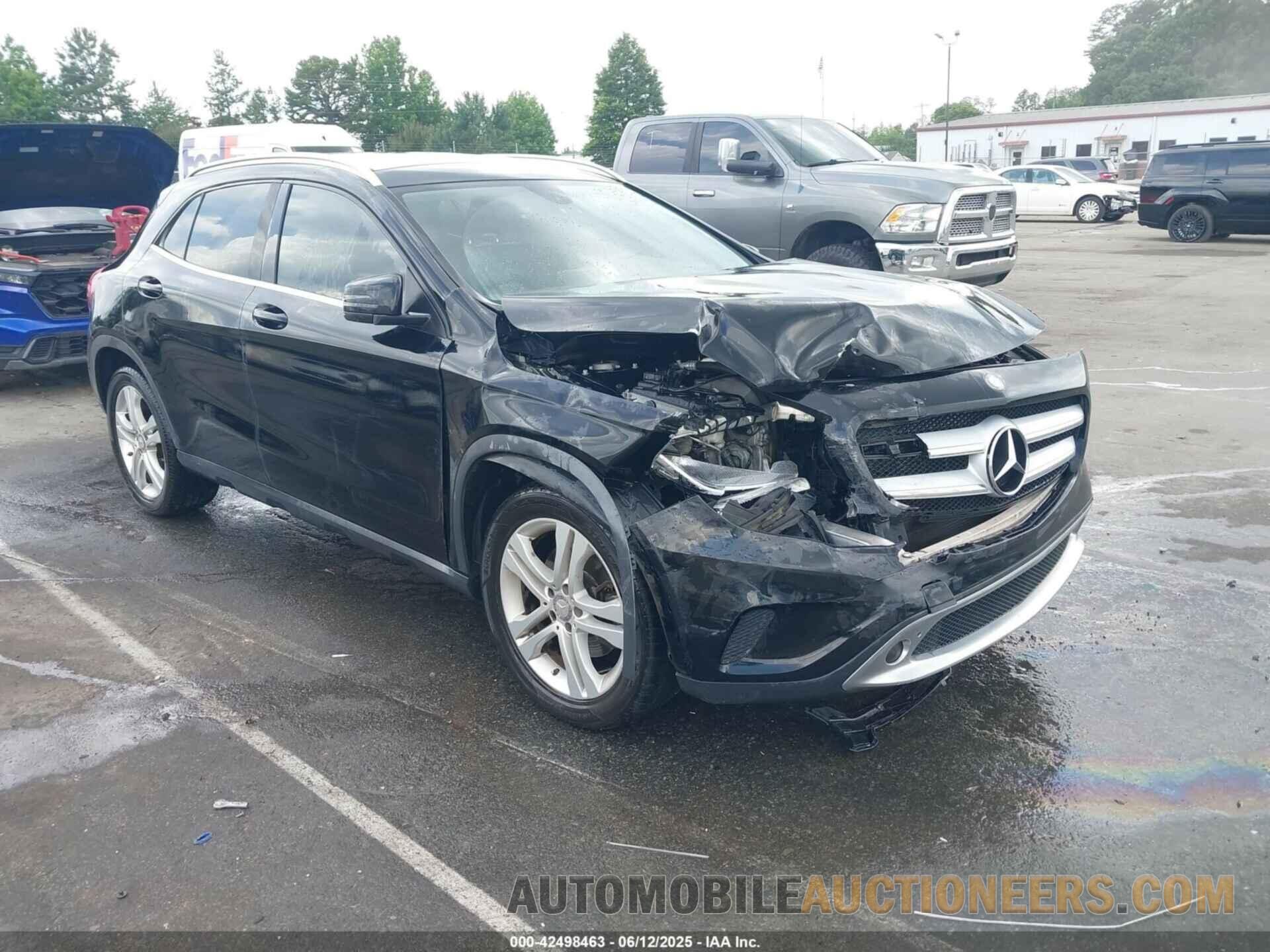 WDCTG4EB6FJ165039 MERCEDES-BENZ GLA 250 2015