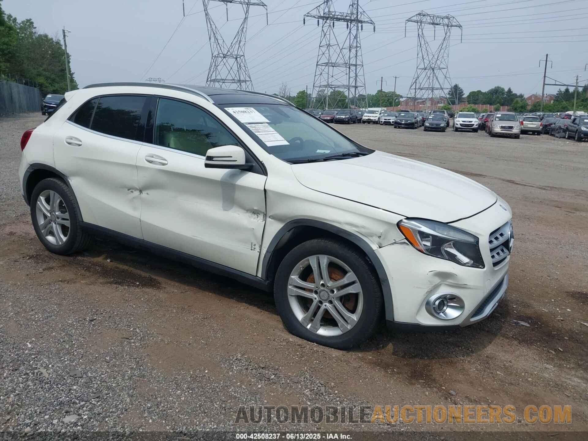 WDCTG4GB1JJ370578 MERCEDES-BENZ GLA 250 2018