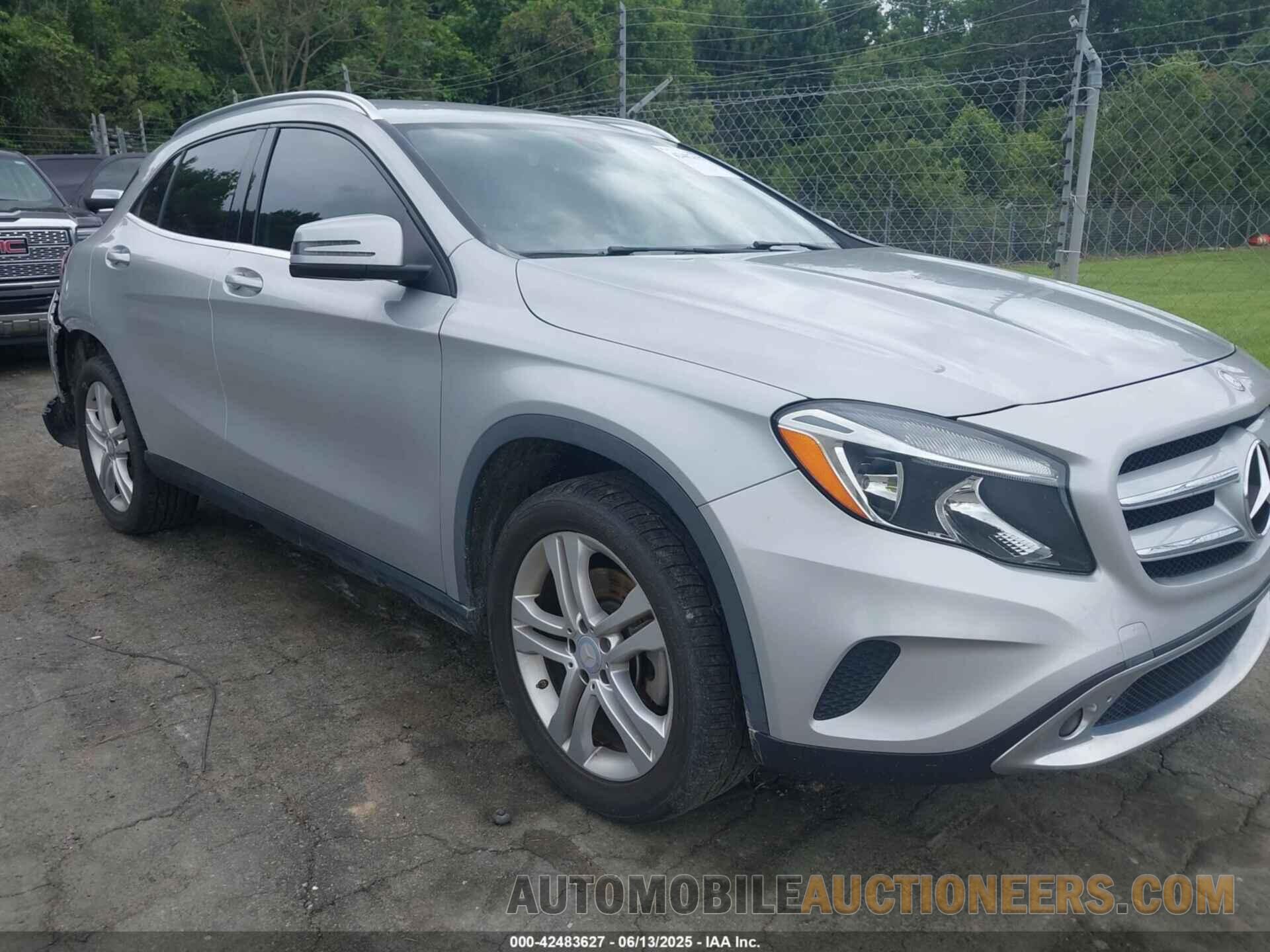 WDCTG4GB5FJ176997 MERCEDES-BENZ GLA 250 2015