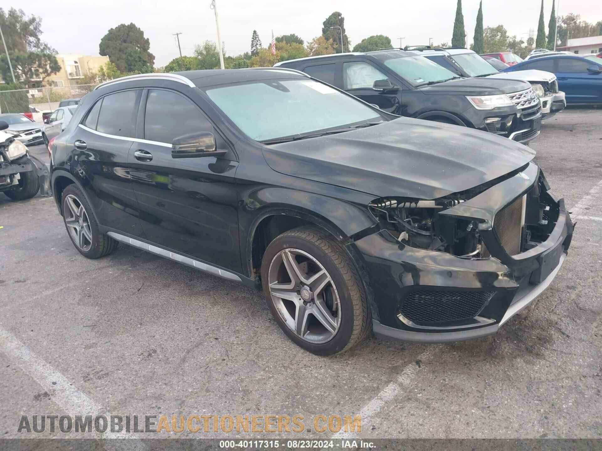 WDCTG4GB5GJ228551 MERCEDES-BENZ GLA 2016