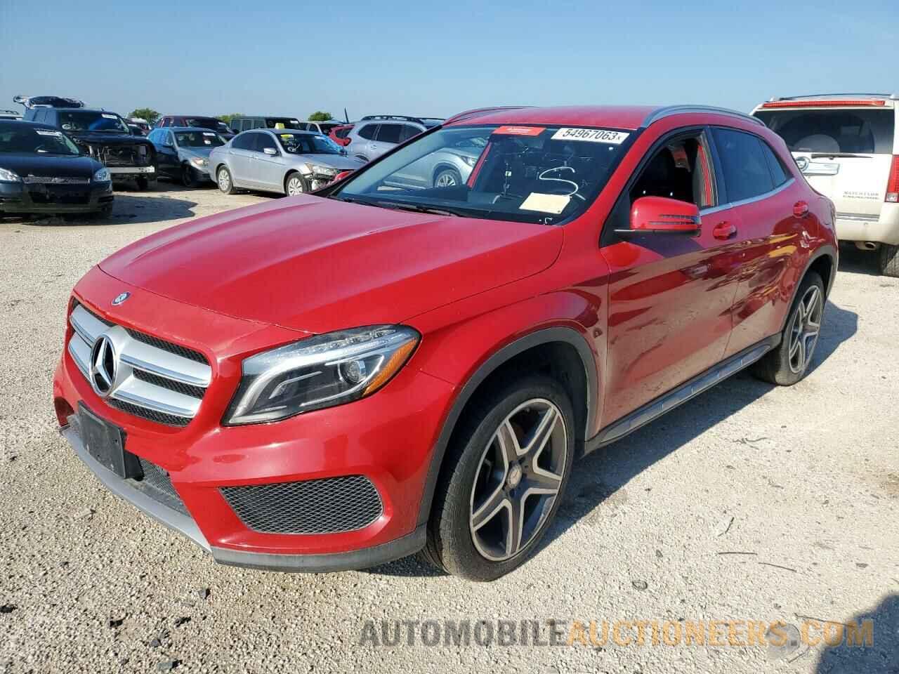 WDCTG4GB8FJ186357 MERCEDES-BENZ GLA-CLASS 2015