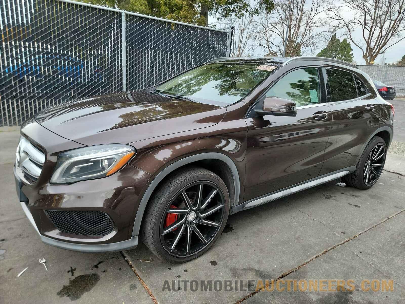 WDCTG4GBXGJ233356 Mercedes-Benz GLA 2016
