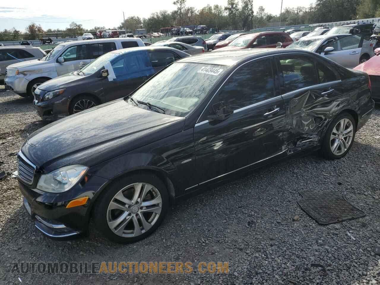 WDDGF4HB0CR221839 MERCEDES-BENZ C-CLASS 2012