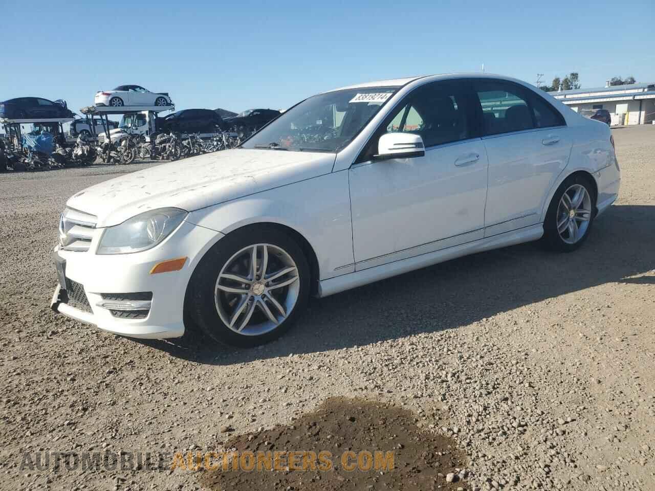WDDGF4HB2DA800296 MERCEDES-BENZ C-CLASS 2013