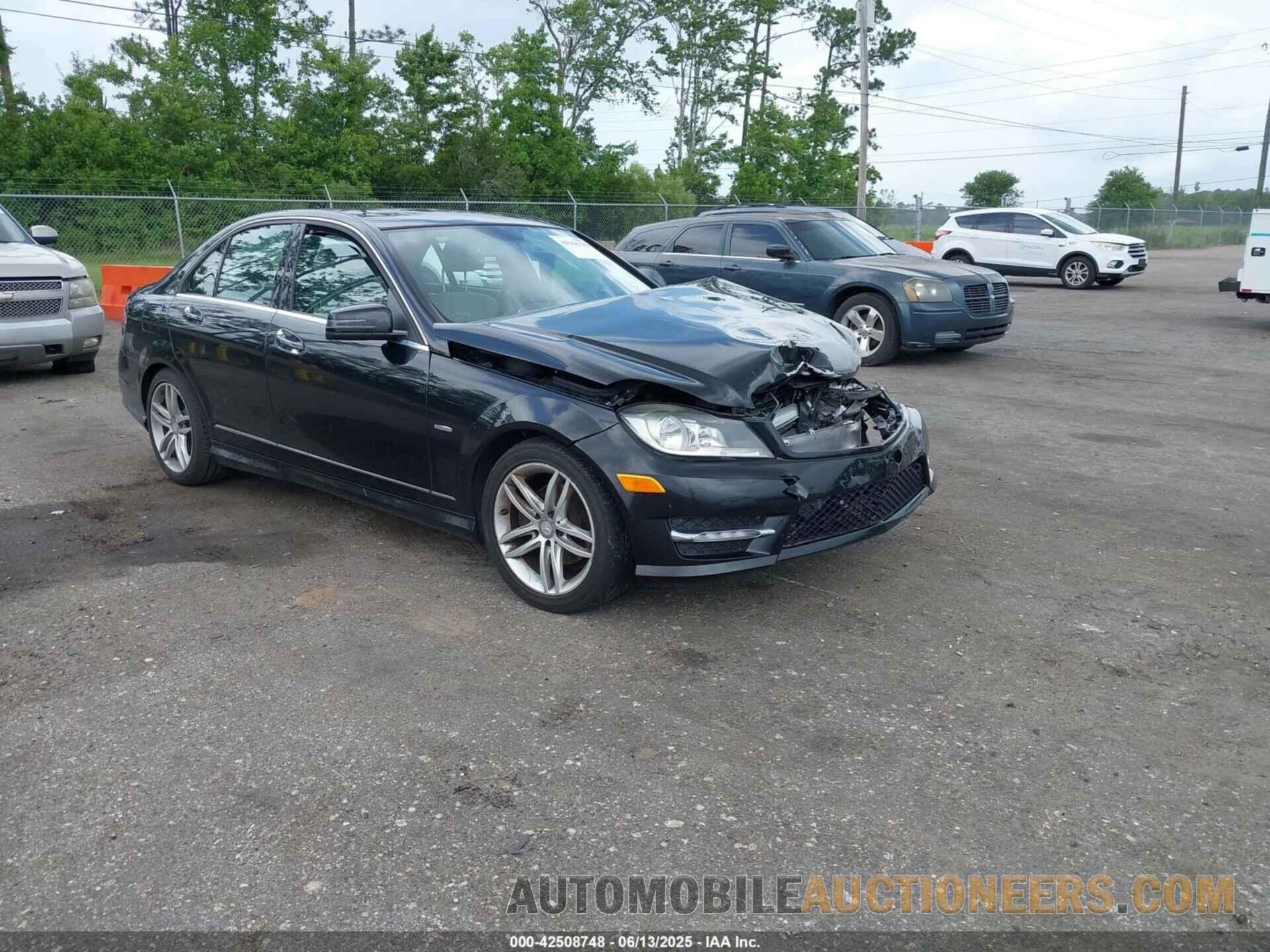 WDDGF4HB7CA616115 MERCEDES-BENZ C 250 2012