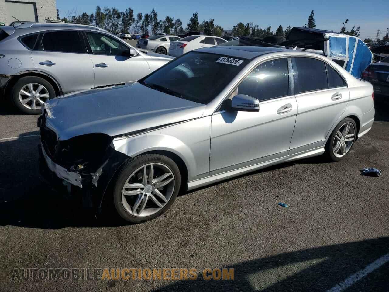 WDDGF4HB9DA868806 MERCEDES-BENZ C-CLASS 2013