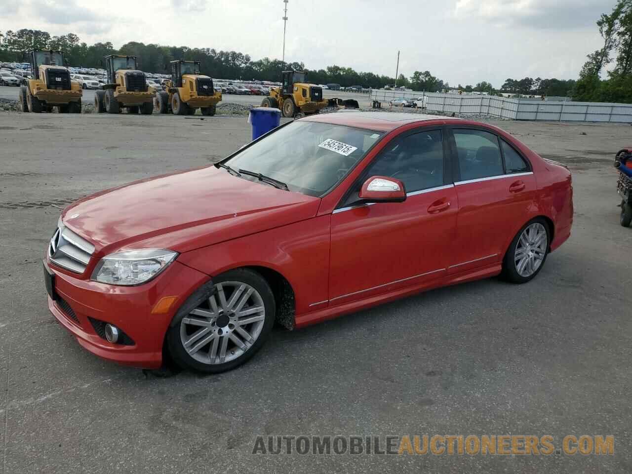 WDDGF54X48R033405 MERCEDES-BENZ C-CLASS 2008