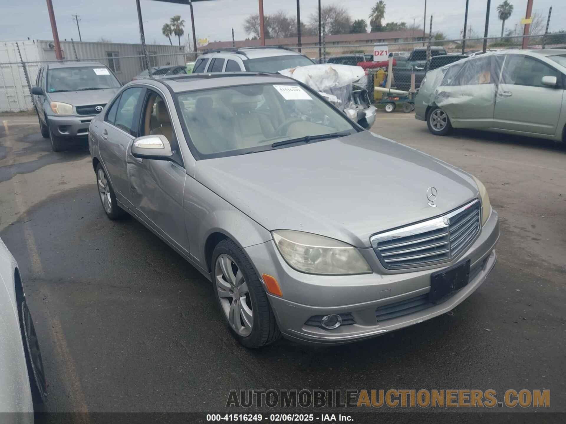 WDDGF54X88R016221 MERCEDES-BENZ C 300 2008