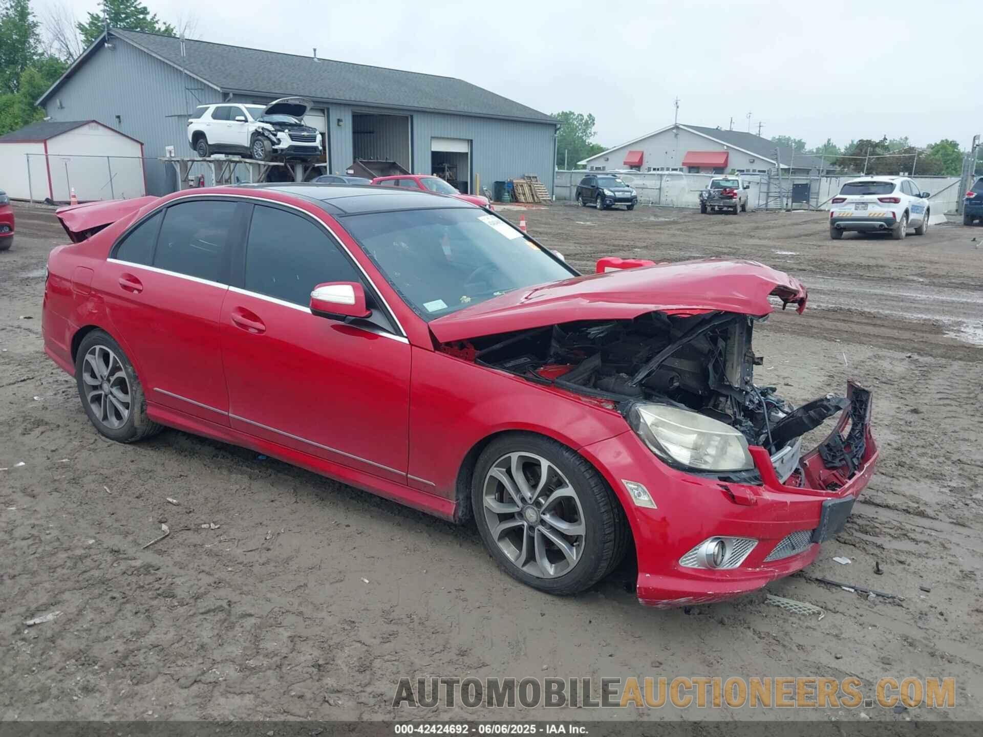 WDDGF56X78F163337 MERCEDES-BENZ C 350 2008