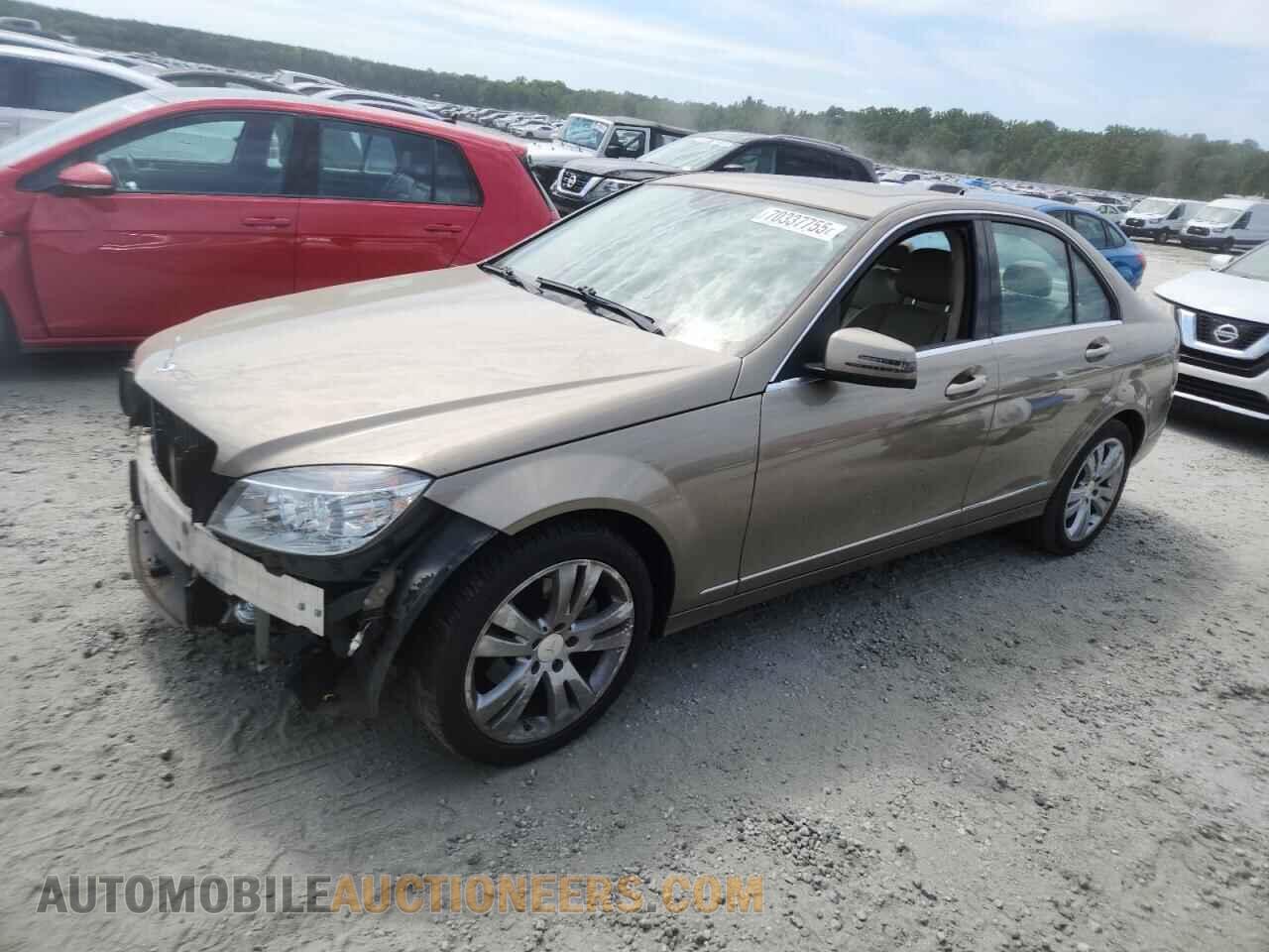 WDDGF5EB2BA522541 MERCEDES-BENZ C-CLASS 2011