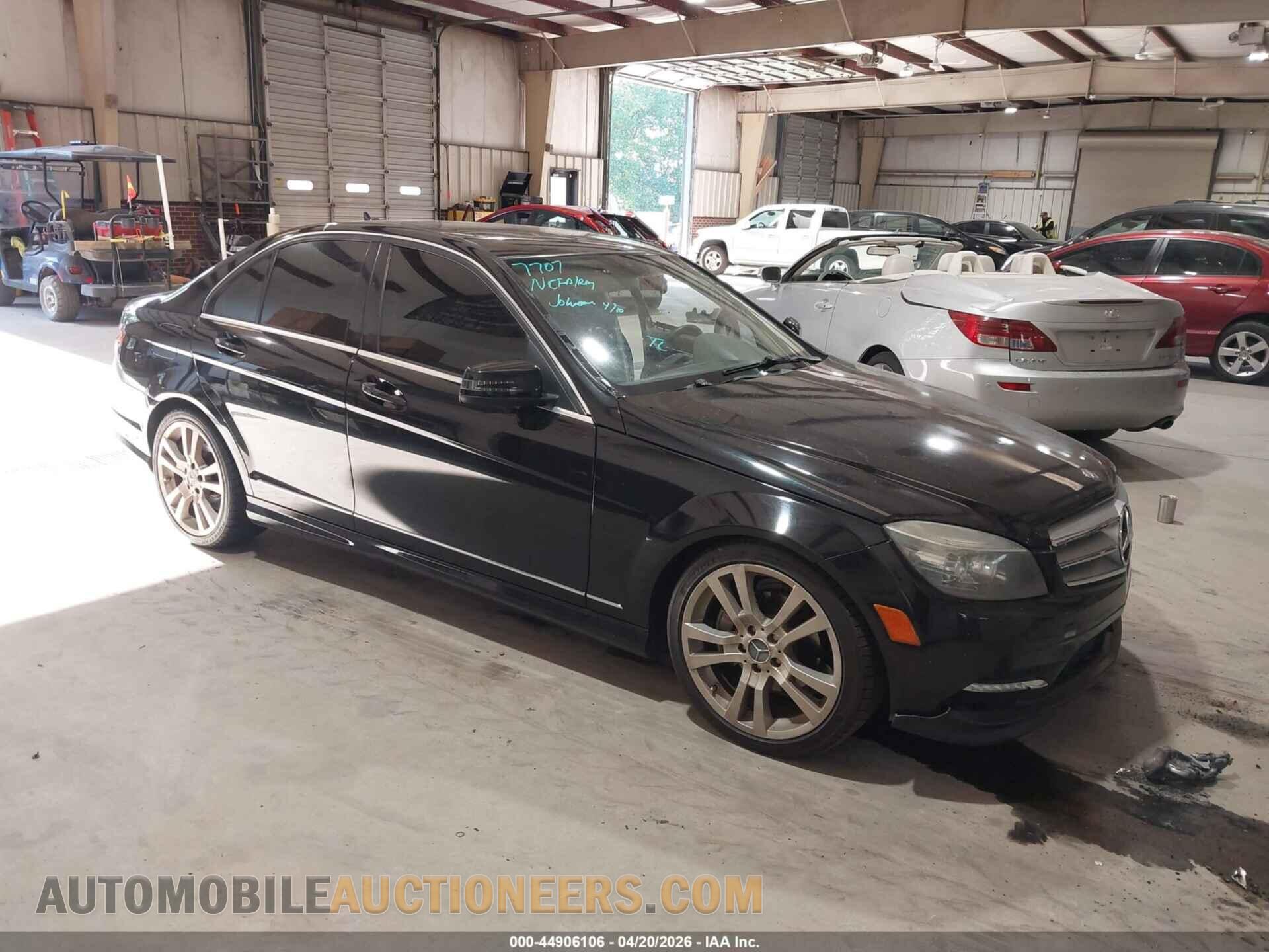 WDDGF5EB3BA526193 MERCEDES-BENZ C 300 2011