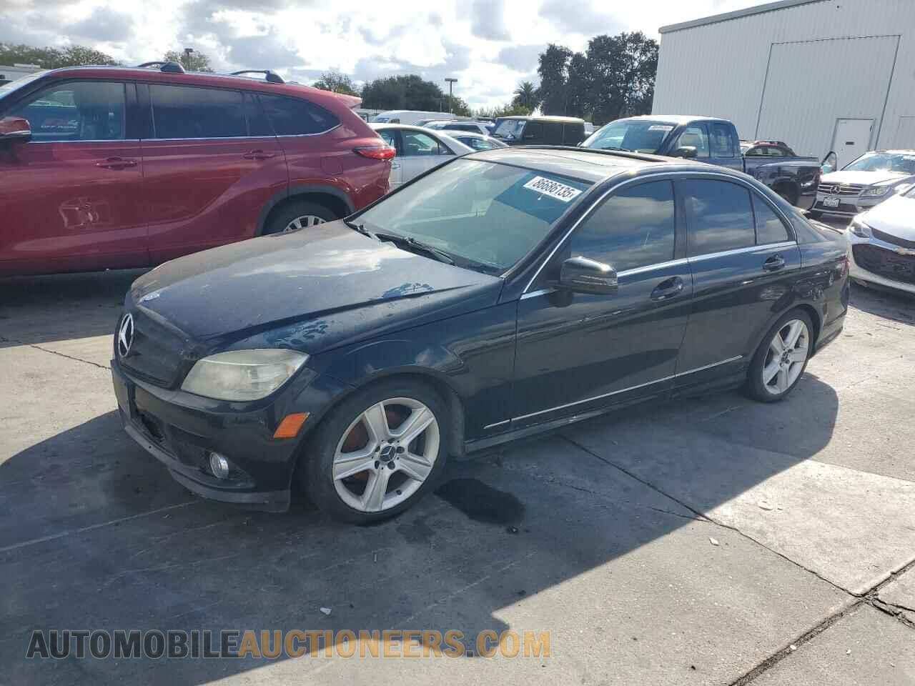 WDDGF5EB8AR123794 MERCEDES-BENZ C-CLASS 2010