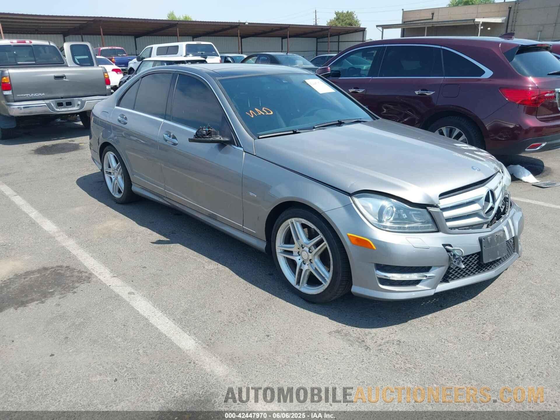 WDDGF5HB0CR194356 MERCEDES-BENZ C 350 2012