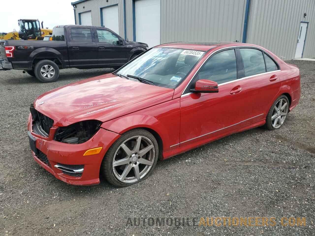 WDDGF8AB0EA925820 MERCEDES-BENZ C-CLASS 2014