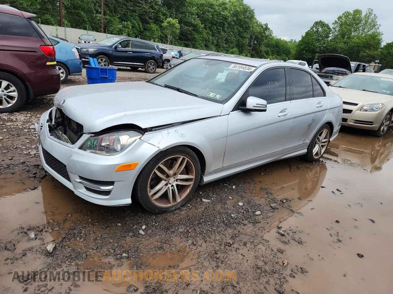 WDDGF8AB3DR285876 MERCEDES-BENZ C-CLASS 2013