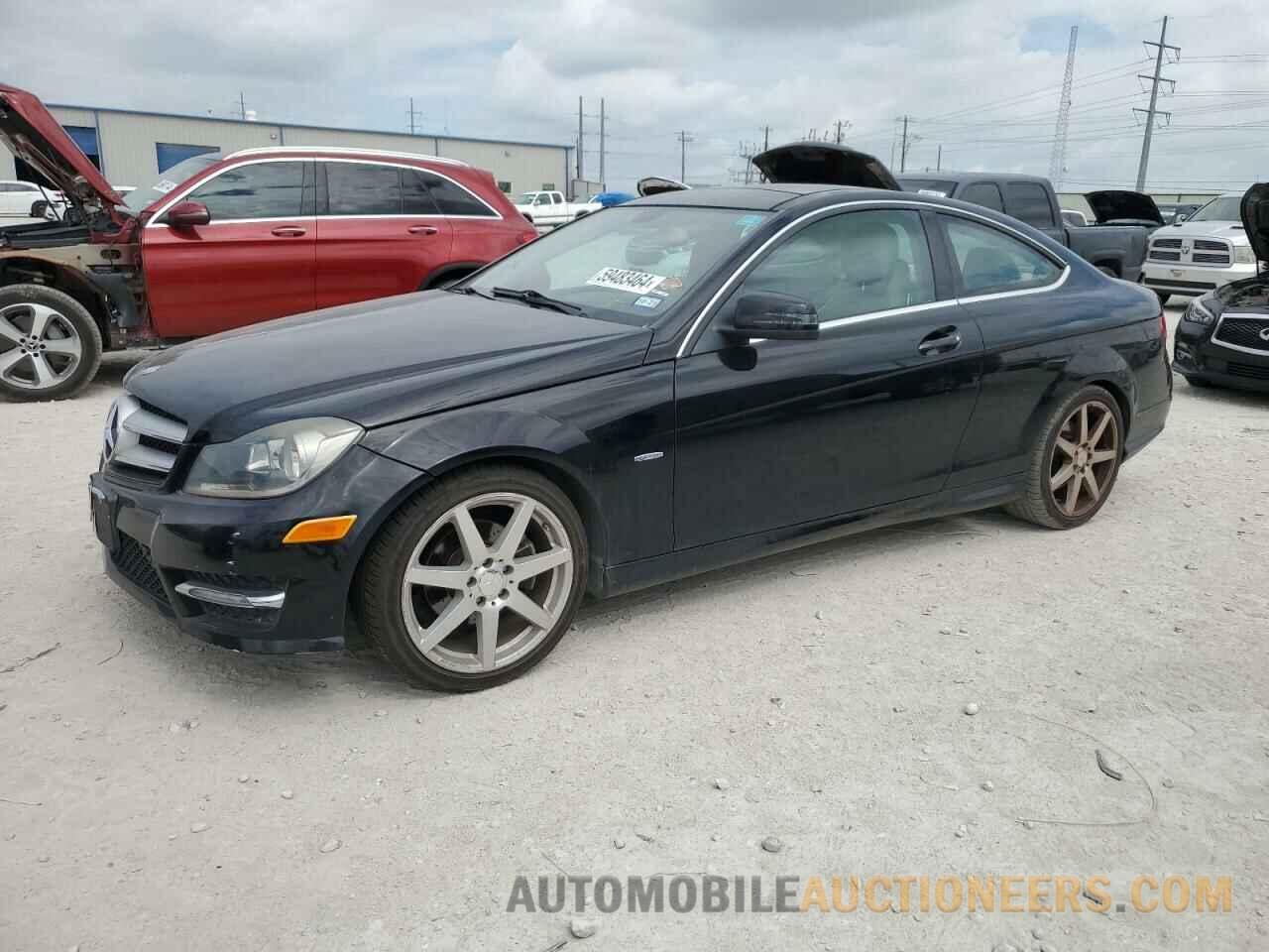 WDDGJ4HB5CF926541 MERCEDES-BENZ C-CLASS 2012