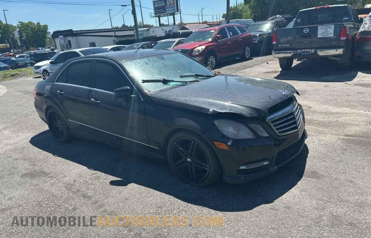 WDDHF2EB9DA706929 MERCEDES-BENZ E-CLASS 2013