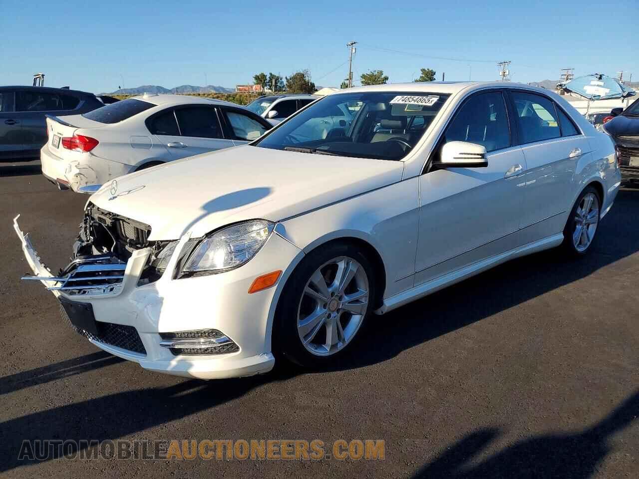 WDDHF5KB0DA746497 MERCEDES-BENZ E-CLASS 2013
