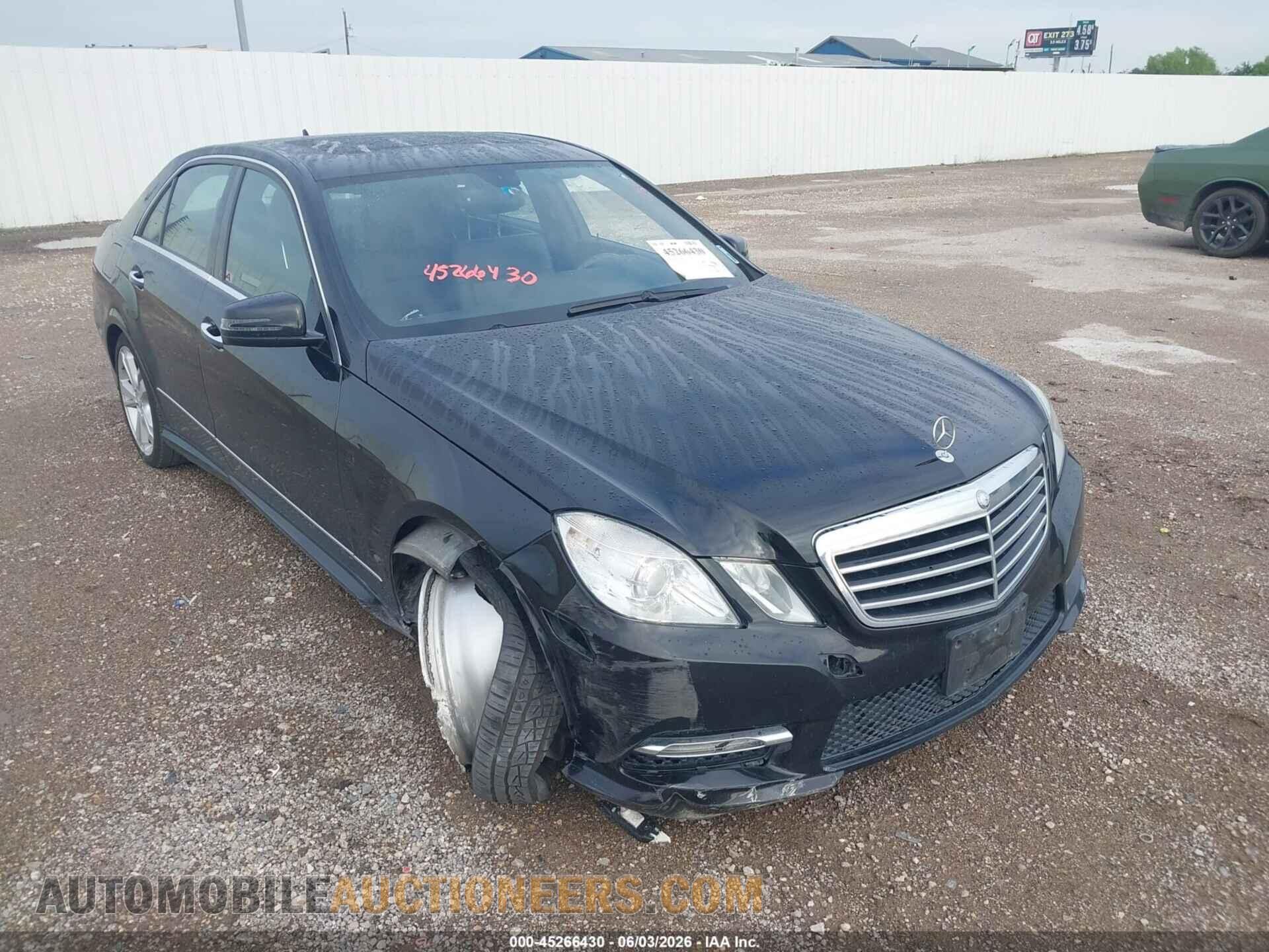 WDDHF5KB4DA719562 MERCEDES-BENZ E 350 2013