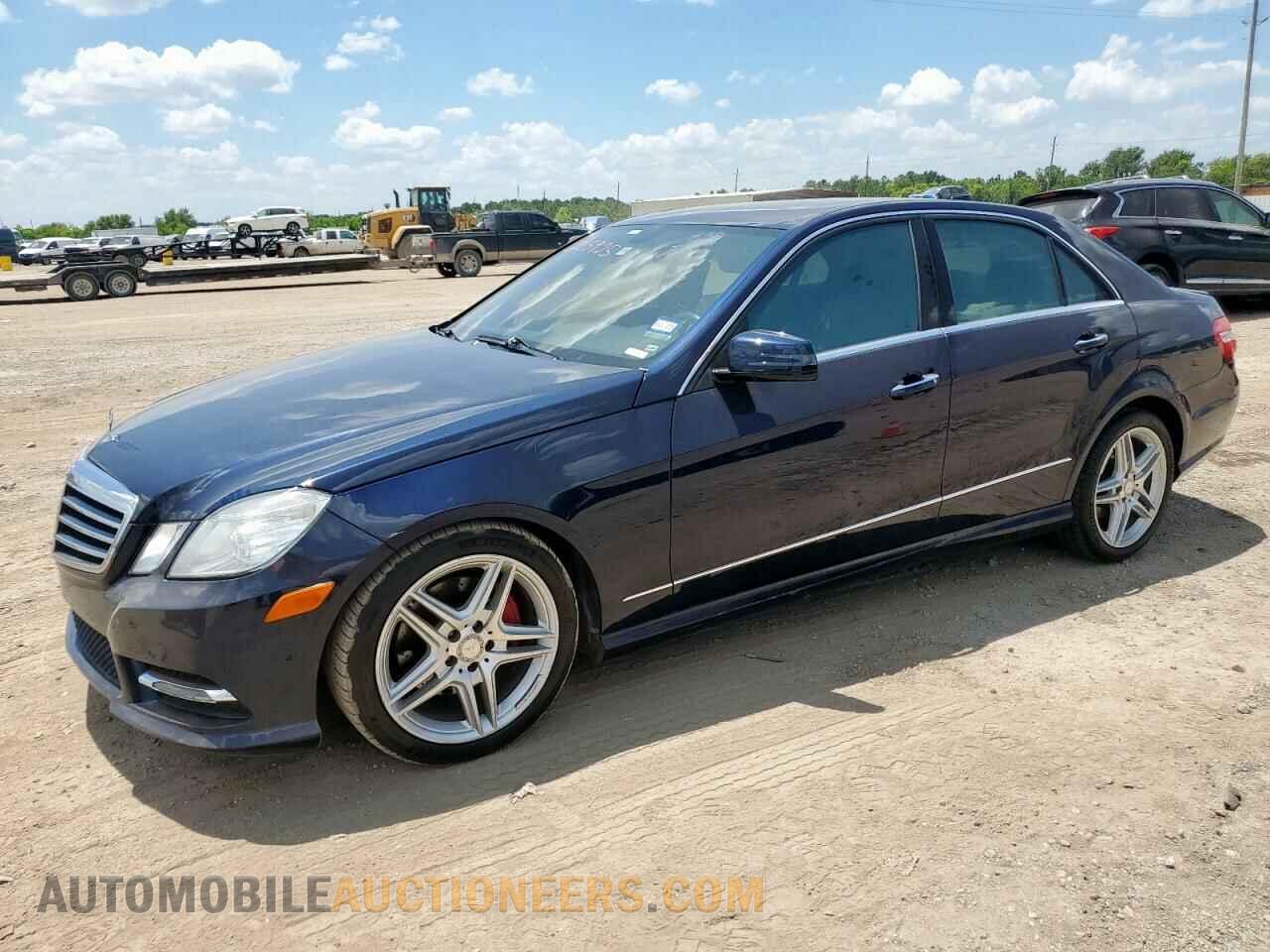 WDDHF5KB7DA721564 MERCEDES-BENZ E-CLASS 2013