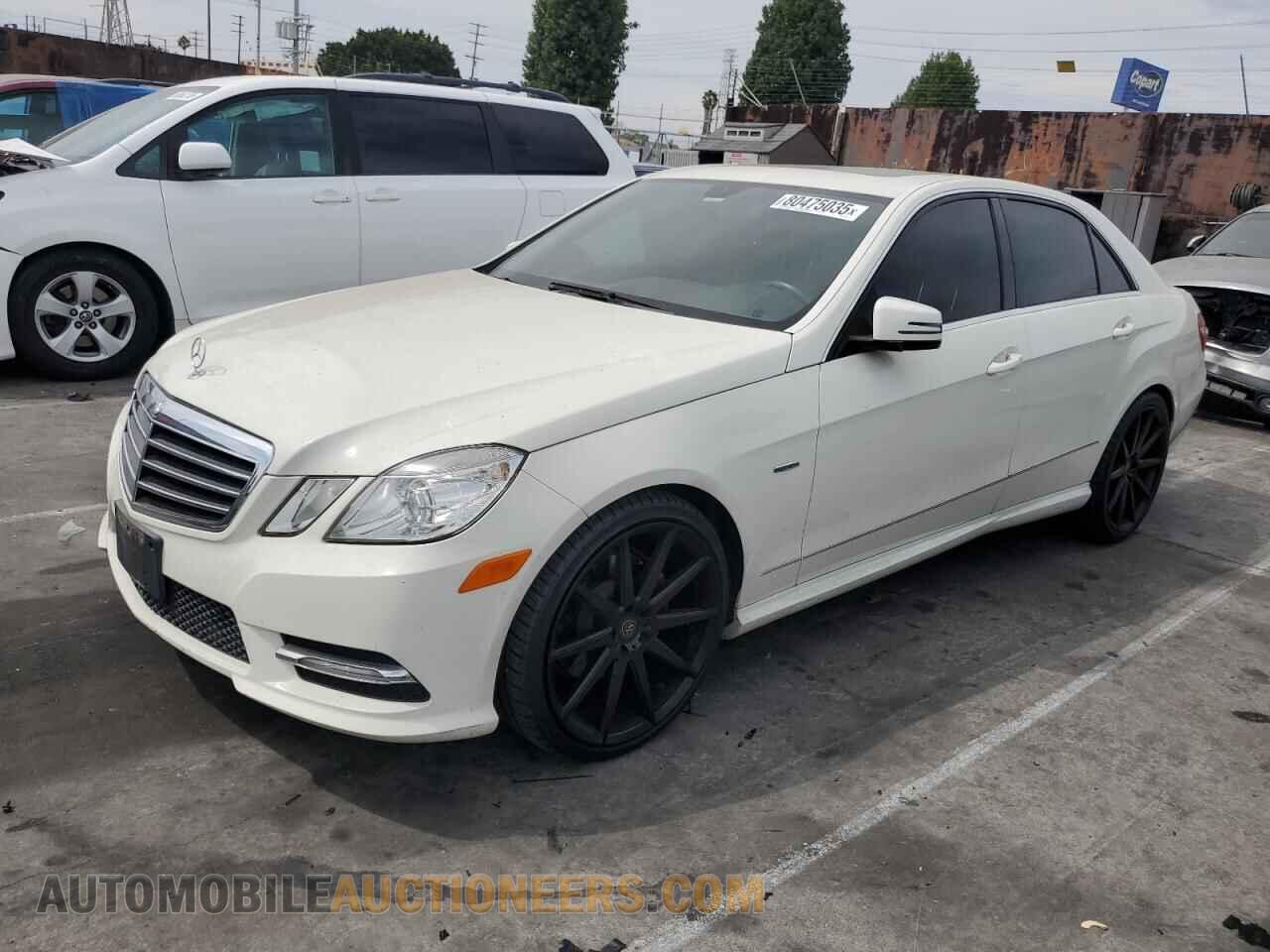 WDDHF5KB8CA525941 MERCEDES-BENZ E-CLASS 2012