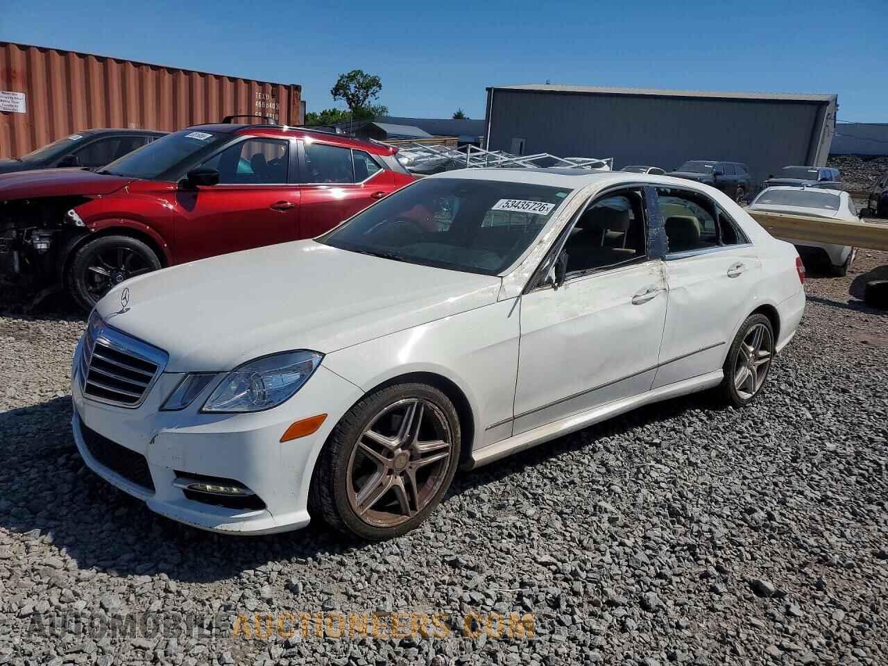 WDDHF5KB8DA725834 MERCEDES-BENZ E-CLASS 2013
