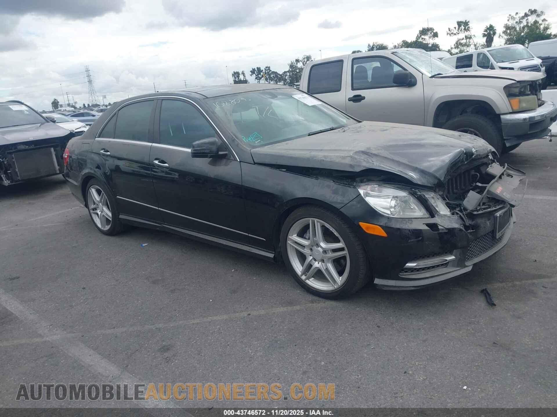 WDDHF5KB9DA709562 MERCEDES-BENZ E 350 2013