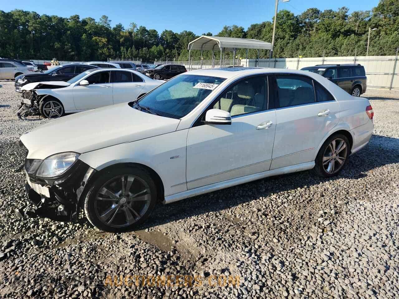 WDDHF5KBXCA606830 MERCEDES-BENZ E-CLASS 2012
