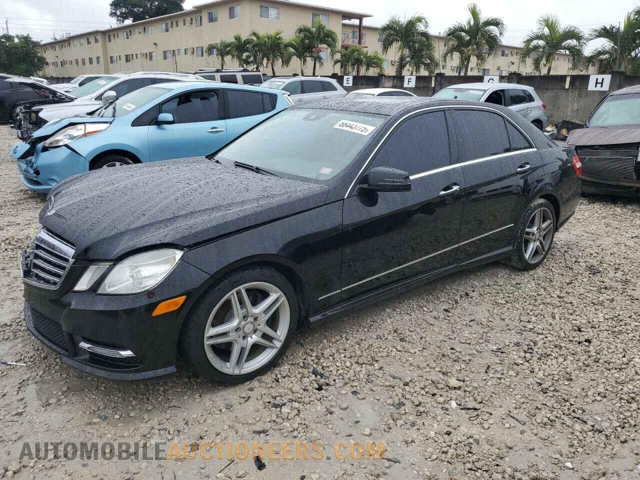 WDDHF5KBXDA755627 MERCEDES-BENZ E-CLASS 2013