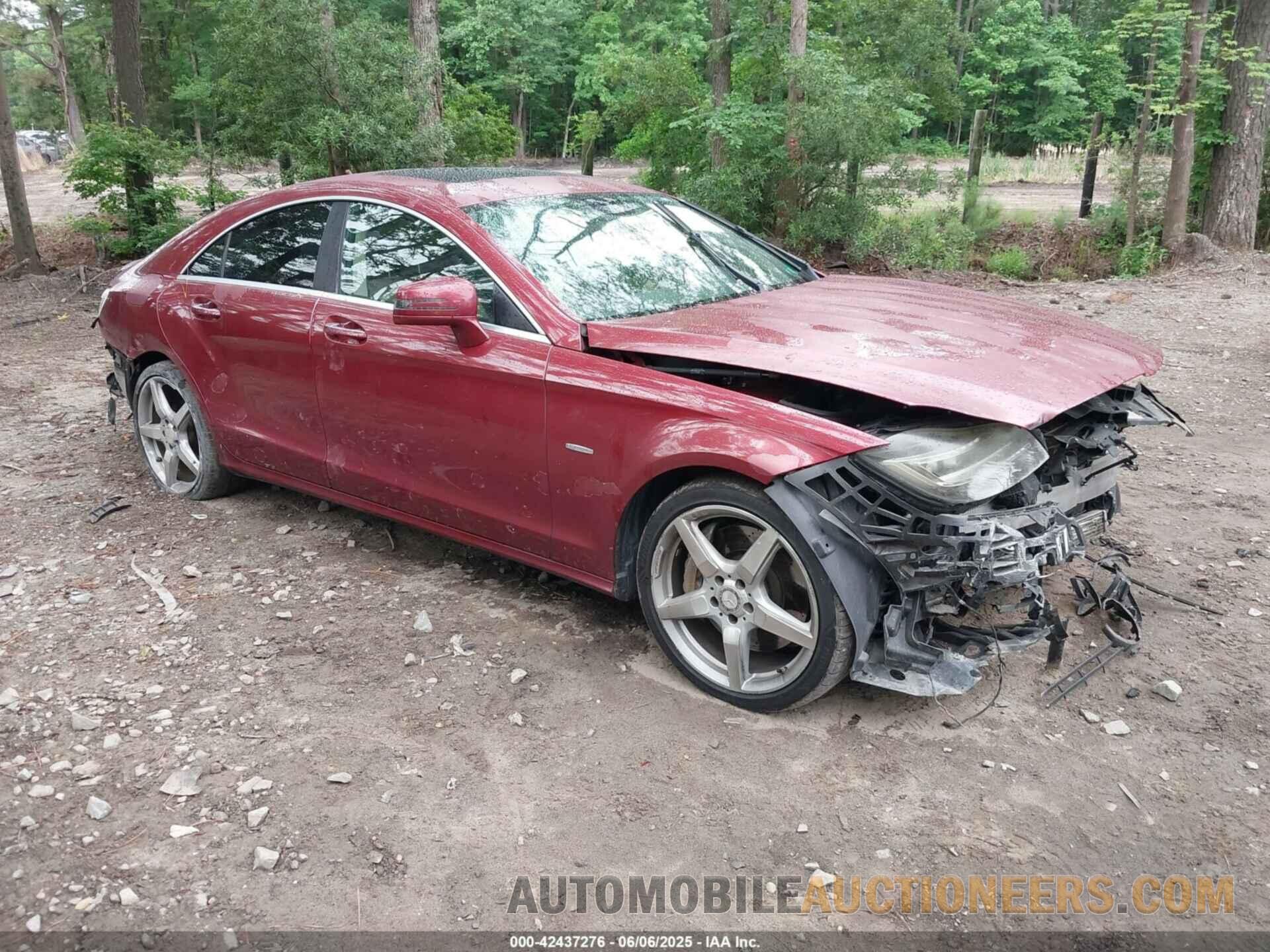 WDDLJ7DB5CA039671 MERCEDES-BENZ CLS 550 2012