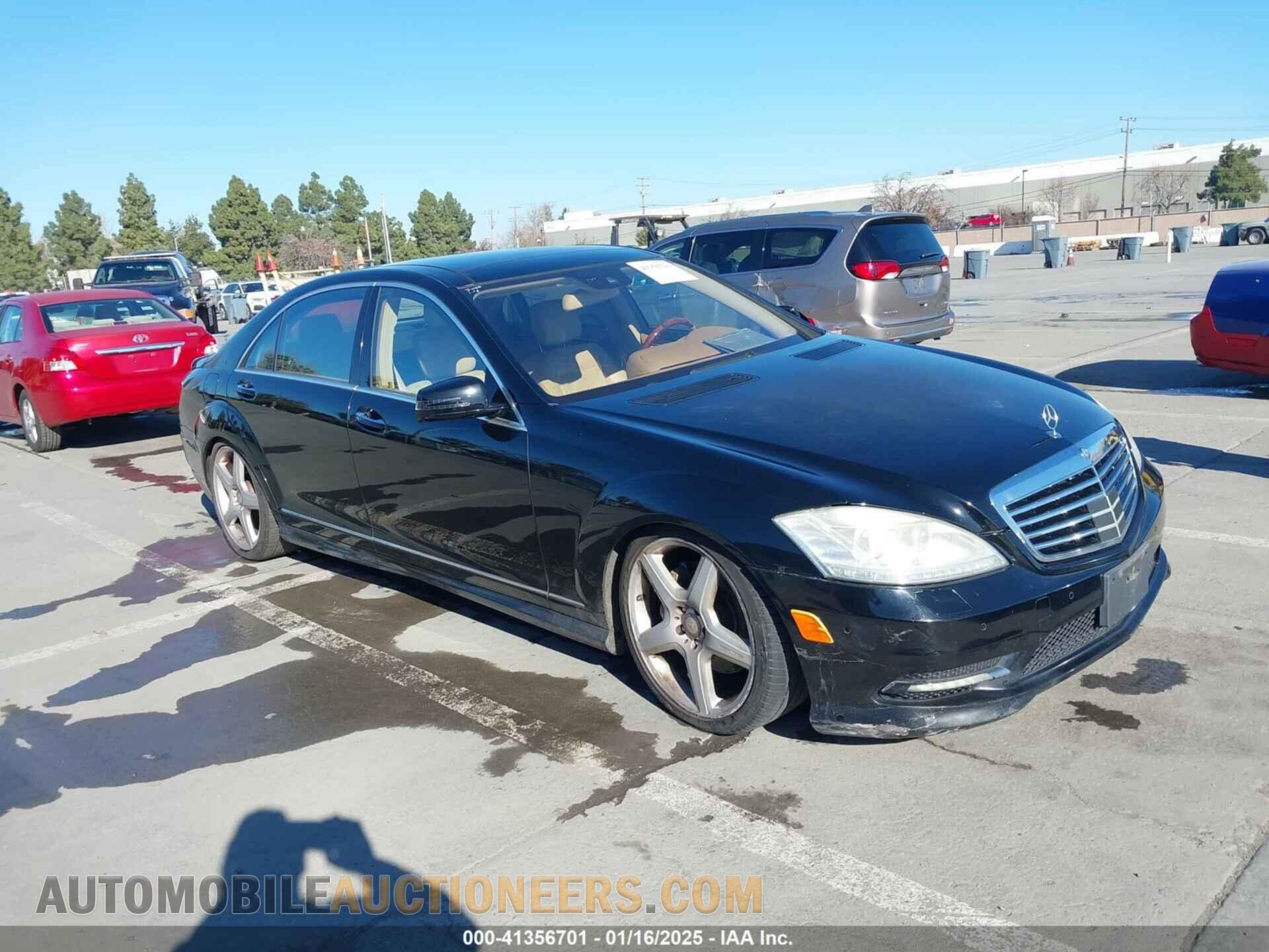 WDDNG7DB9DA518474 MERCEDES-BENZ S 550 2013
