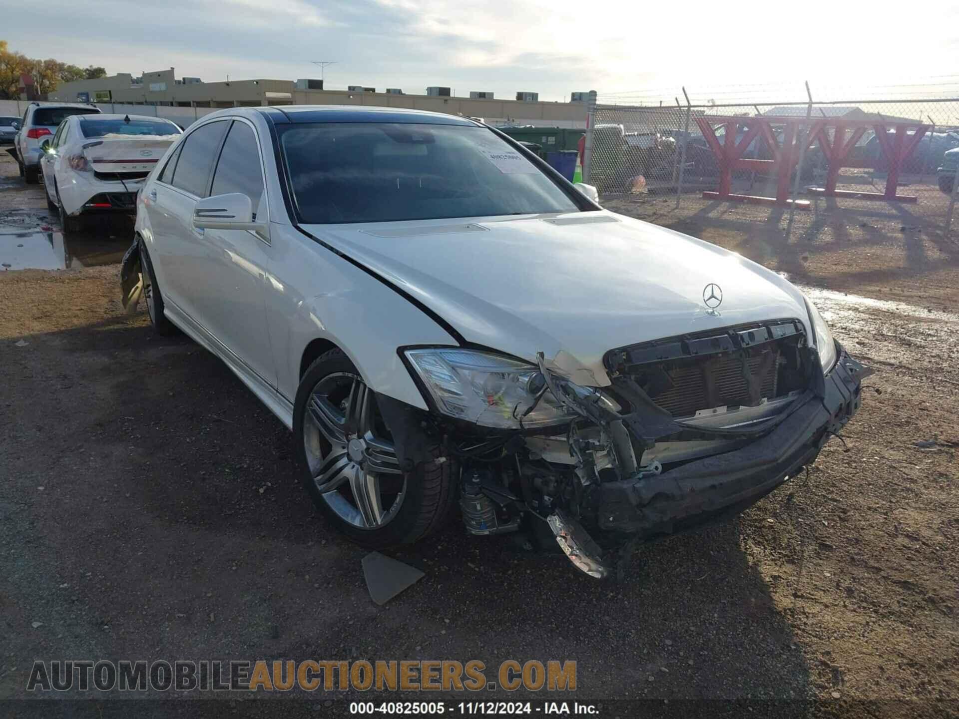 WDDNG7DB9DA537431 MERCEDES-BENZ S 550 2013
