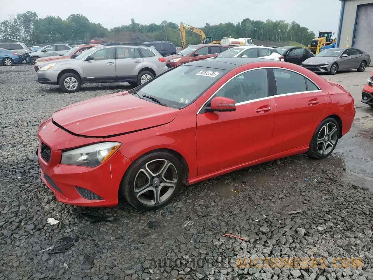 WDDSJ4EB6EN034421 MERCEDES-BENZ CLA-CLASS 2014