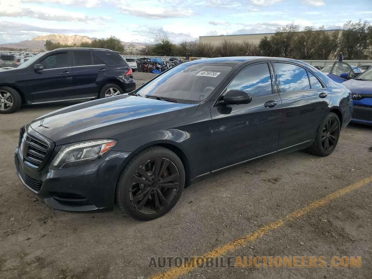WDDUG8CB9FA159827 MERCEDES-BENZ S-CLASS 2015