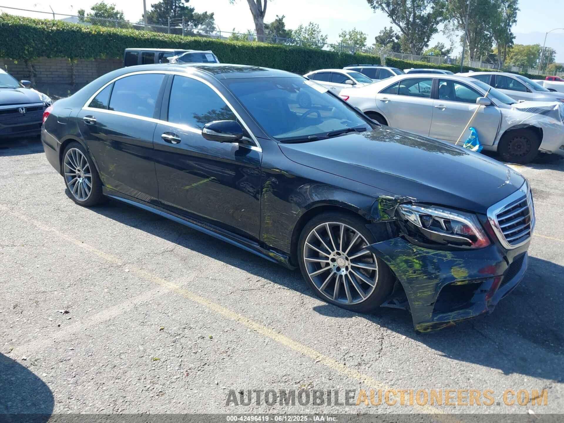 WDDUG8CB9FA171167 MERCEDES-BENZ S 550 2015
