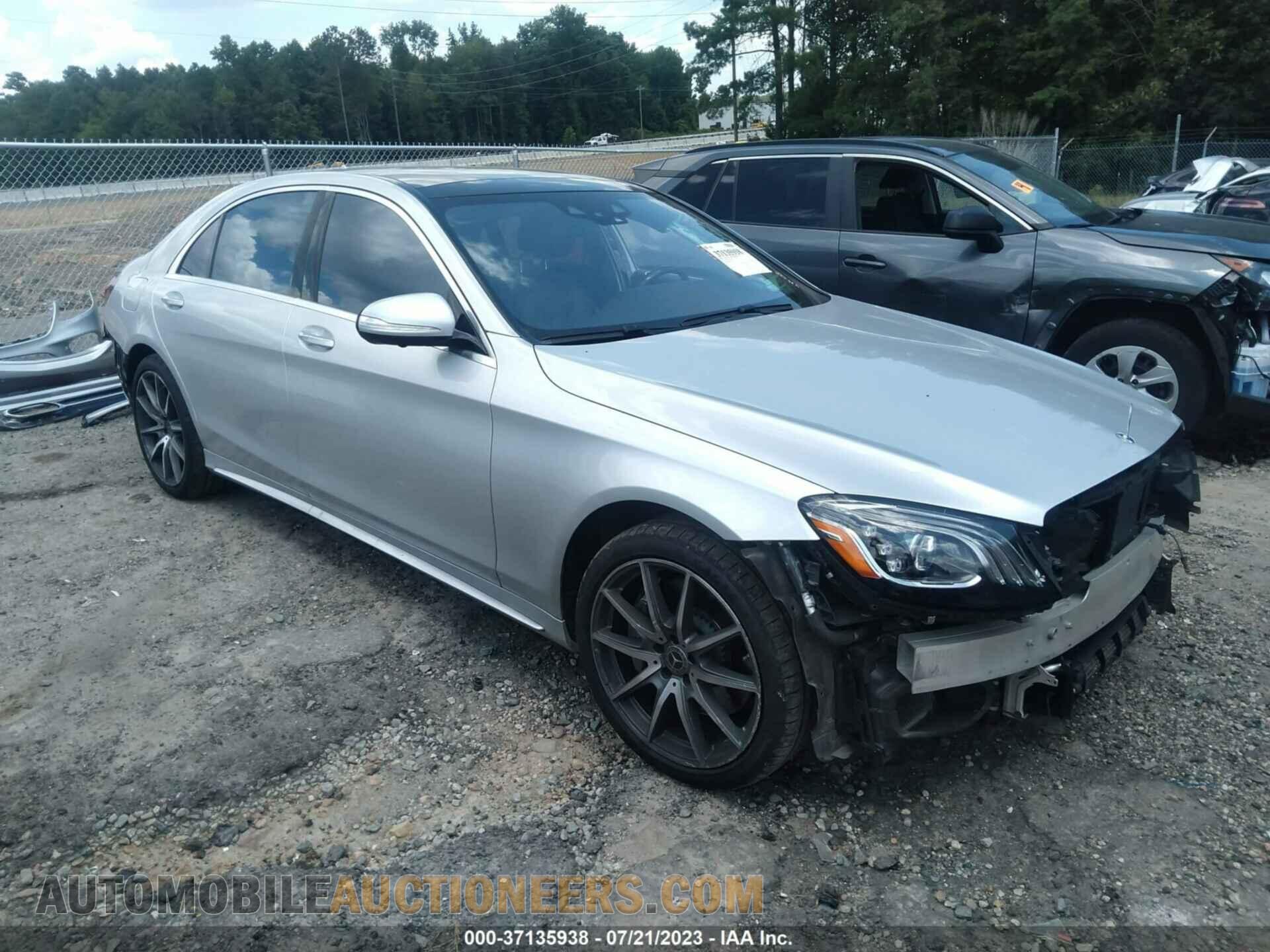 WDDUG8GB4JA347321 MERCEDES-BENZ S 2018