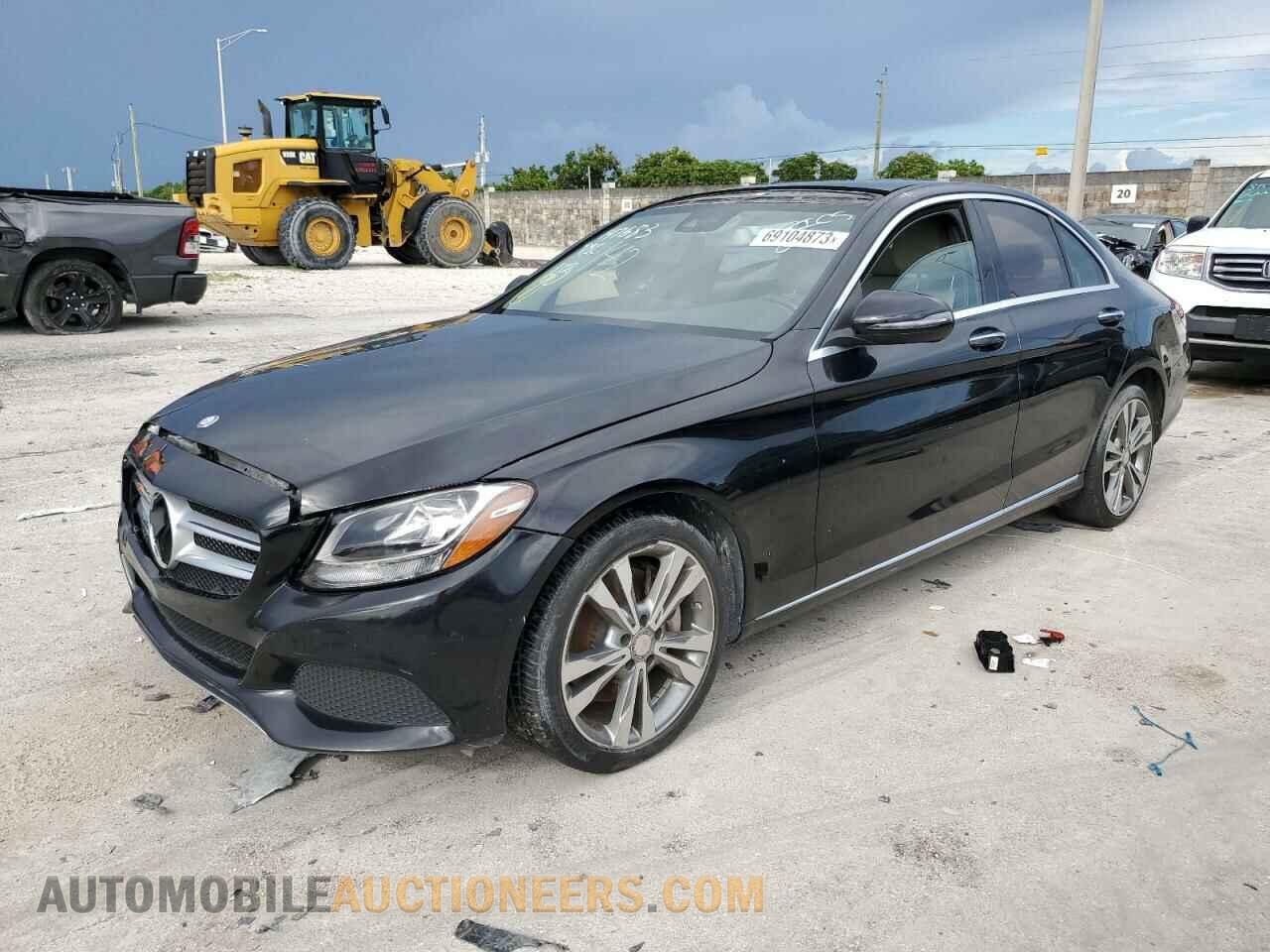 WDDWF4JB3GR147683 MERCEDES-BENZ C-CLASS 2016