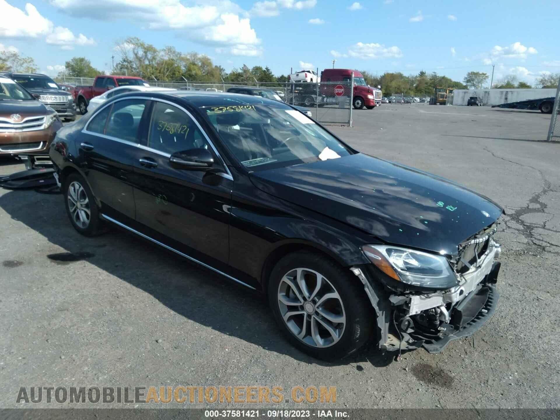 WDDWF4KB0GR137921 MERCEDES-BENZ C 2016
