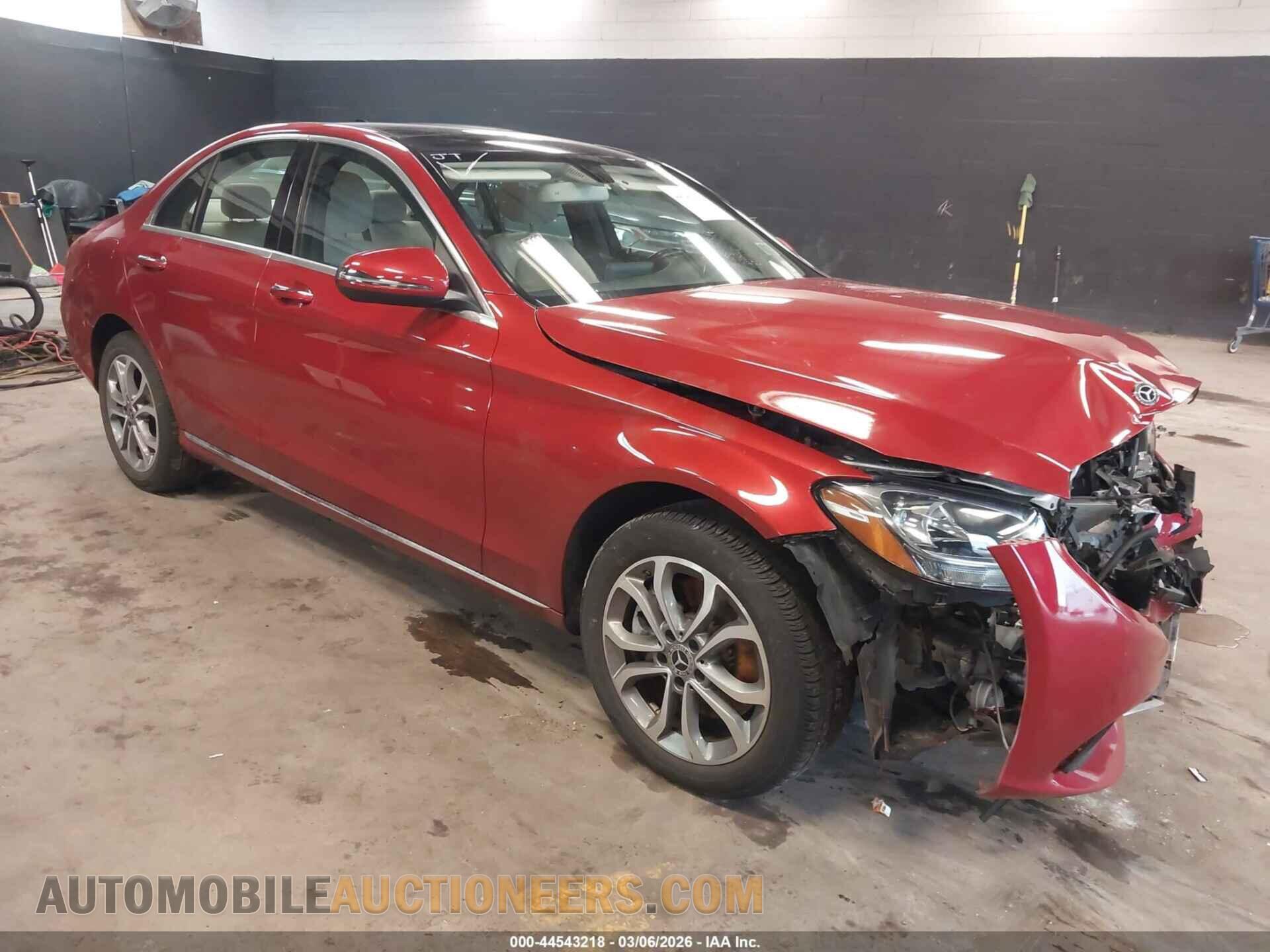 WDDWF4KB2JR314167 MERCEDES-BENZ C 300 2018
