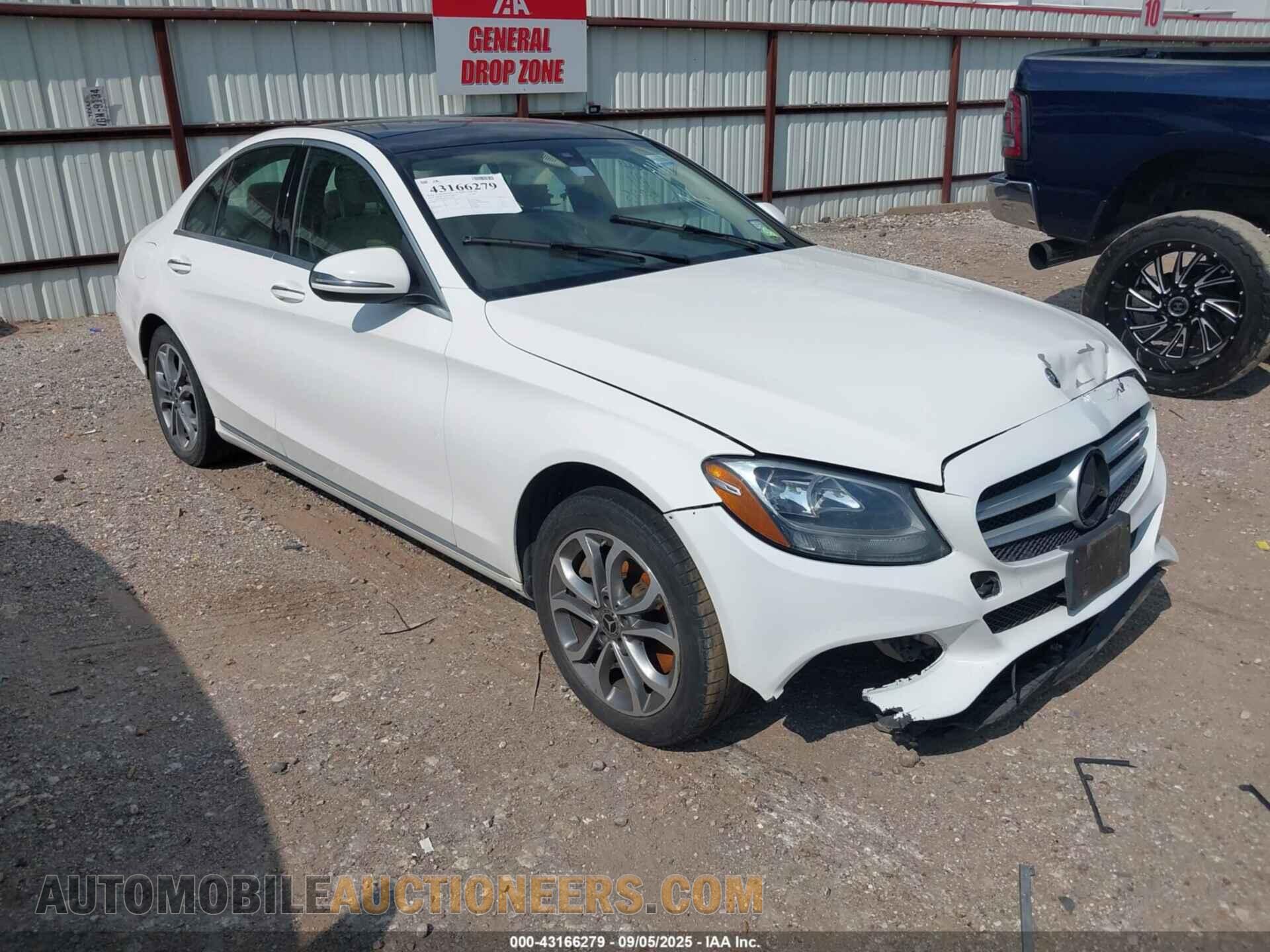 WDDWF4KB3JR333908 MERCEDES-BENZ C 300 2018