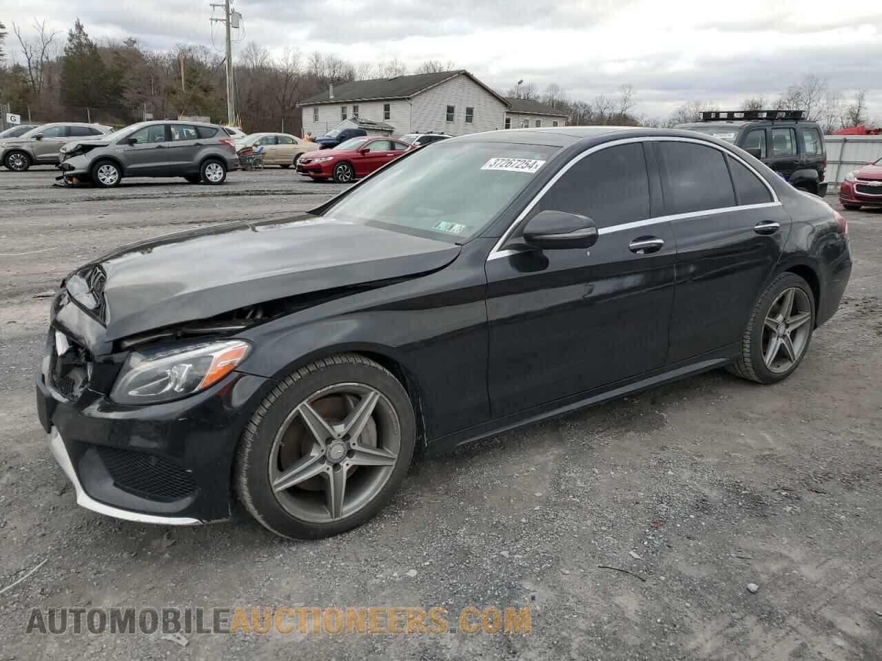WDDWF4KB4GR125934 MERCEDES-BENZ C-CLASS 2016