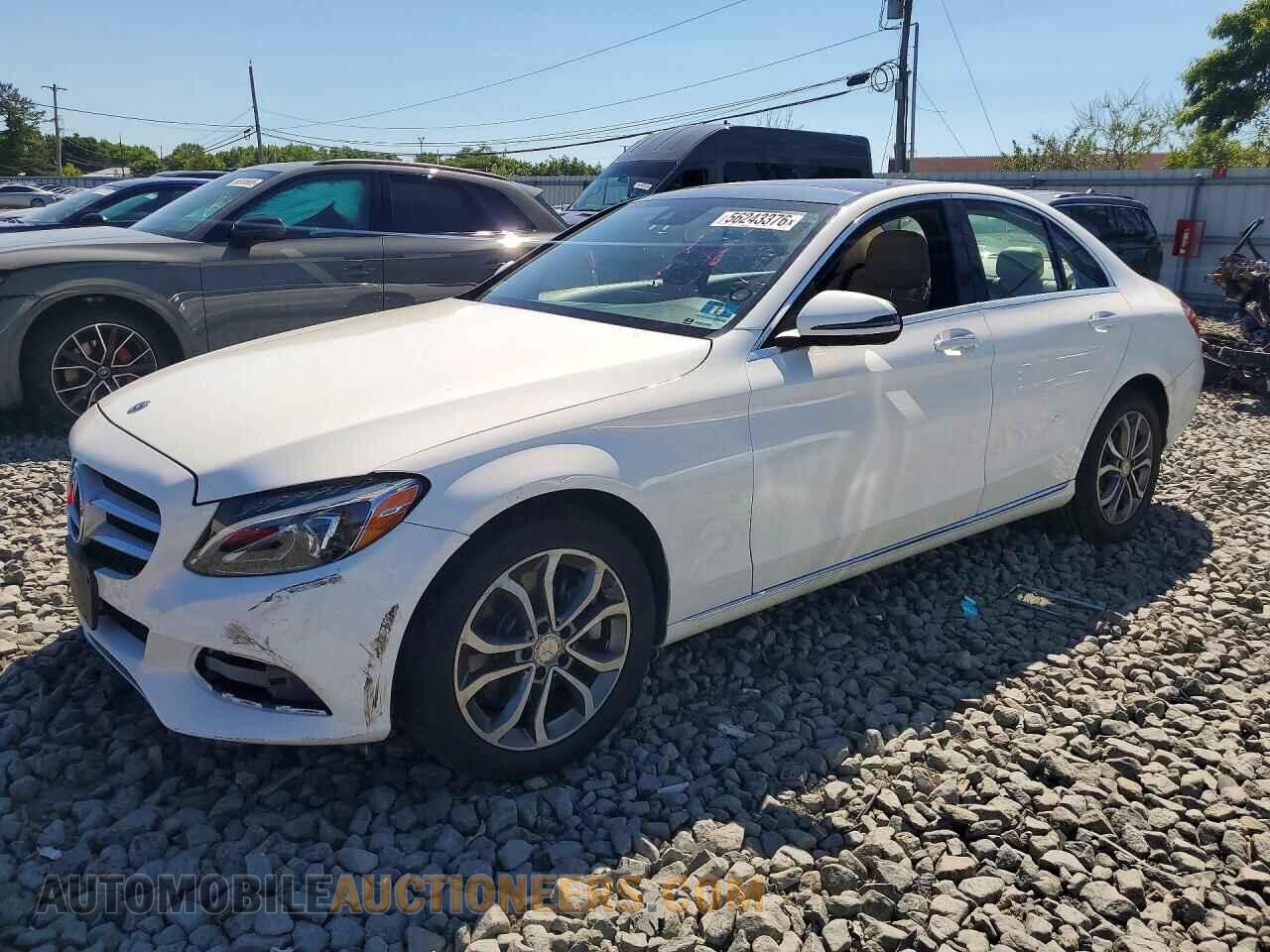 WDDWF4KB4GR143592 MERCEDES-BENZ C-CLASS 2016