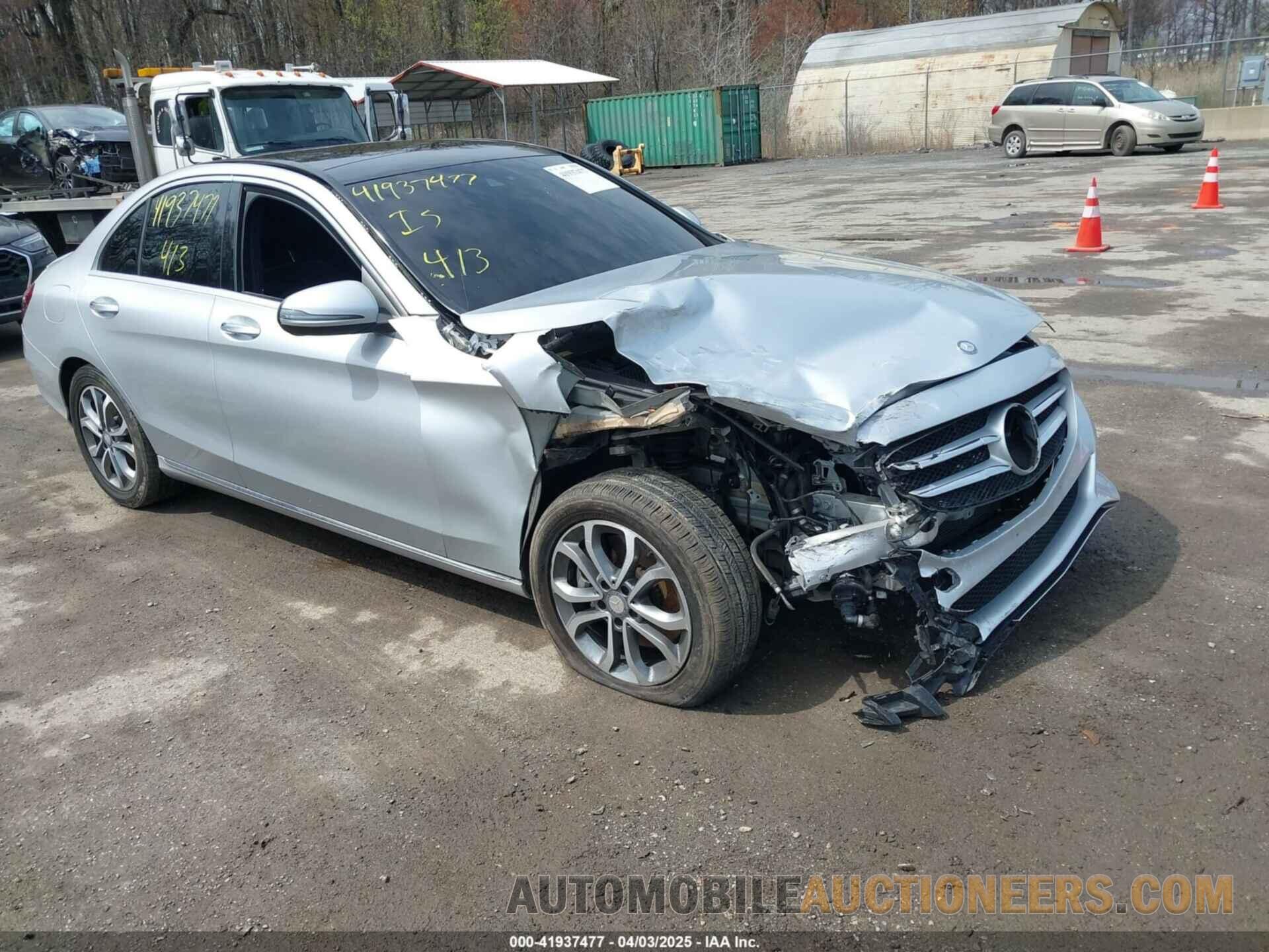 WDDWF4KB4GR143690 MERCEDES-BENZ C 300 2016