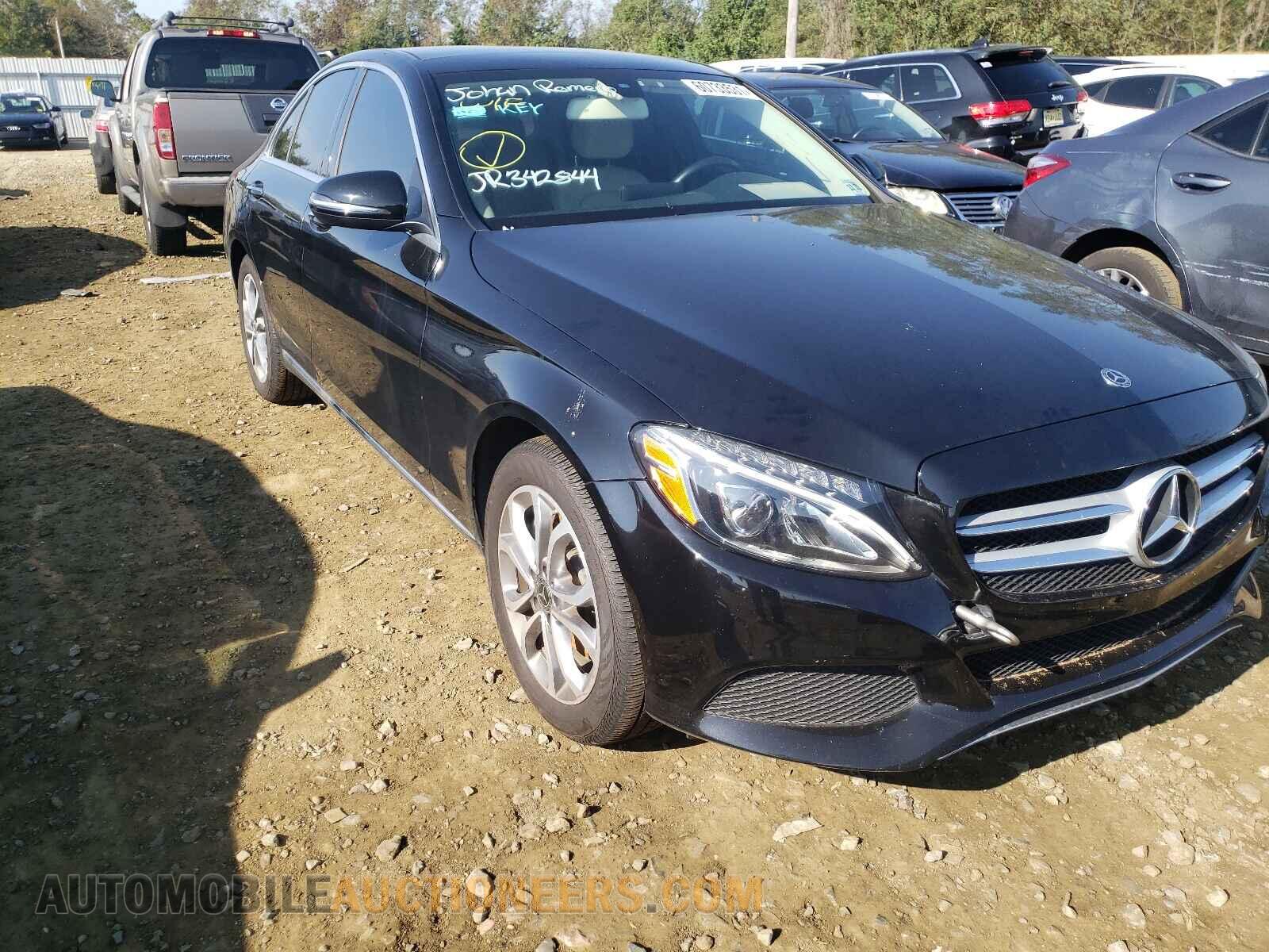 WDDWF4KB4JR342844 MERCEDES-BENZ C-CLASS 2018
